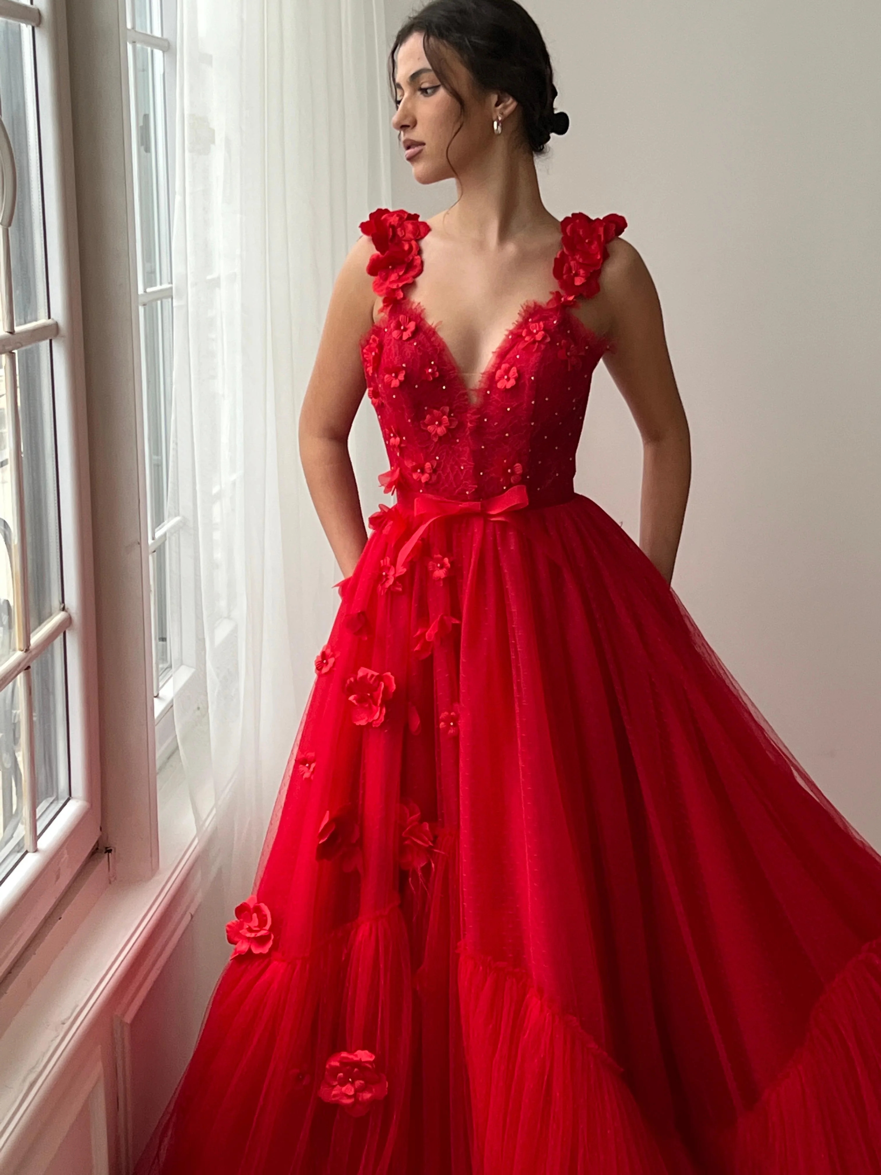 Poppy Trail Gown