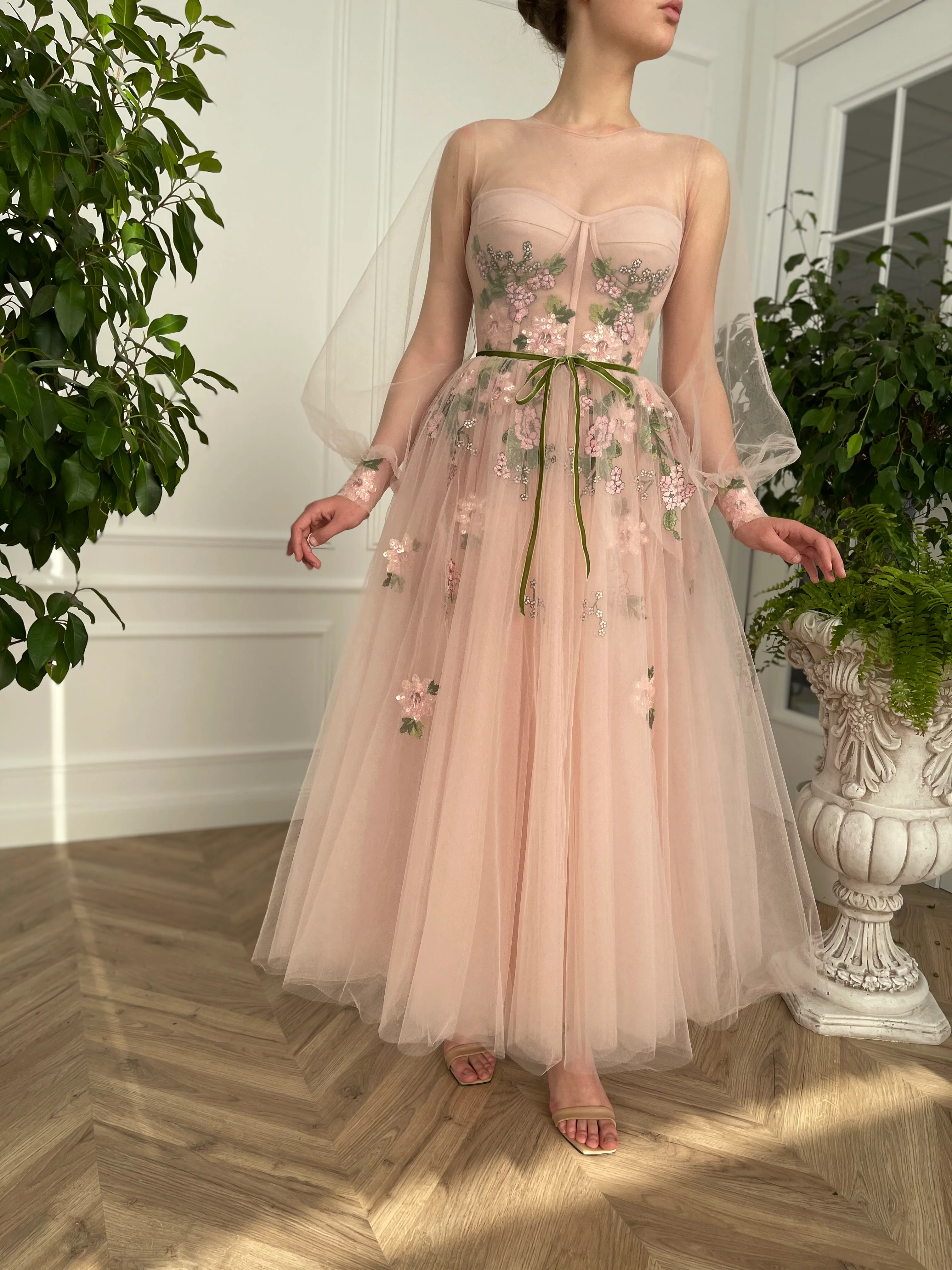Peony Blush Dress - Image 7