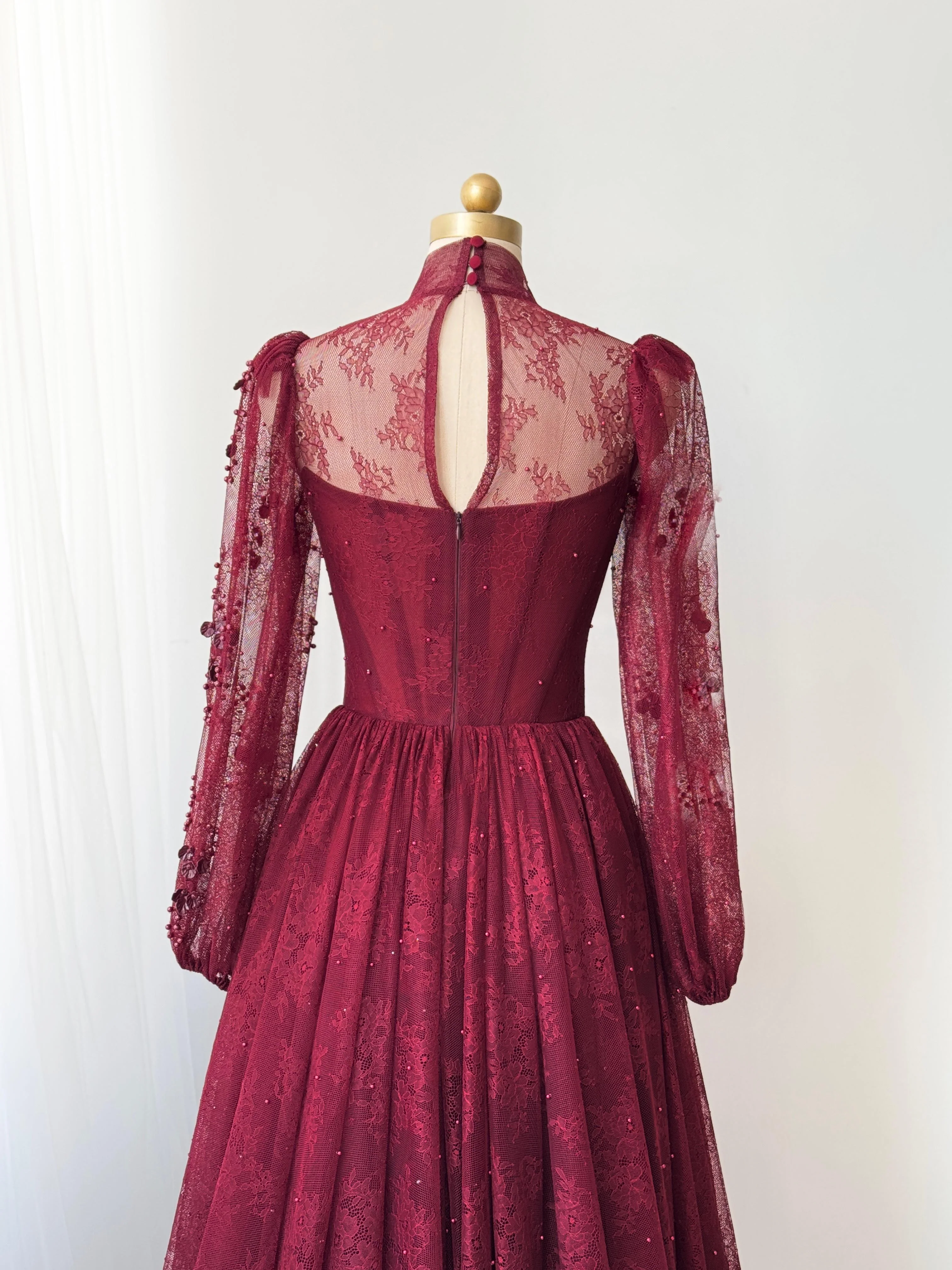 Pyrope Couture Gown - Image 3
