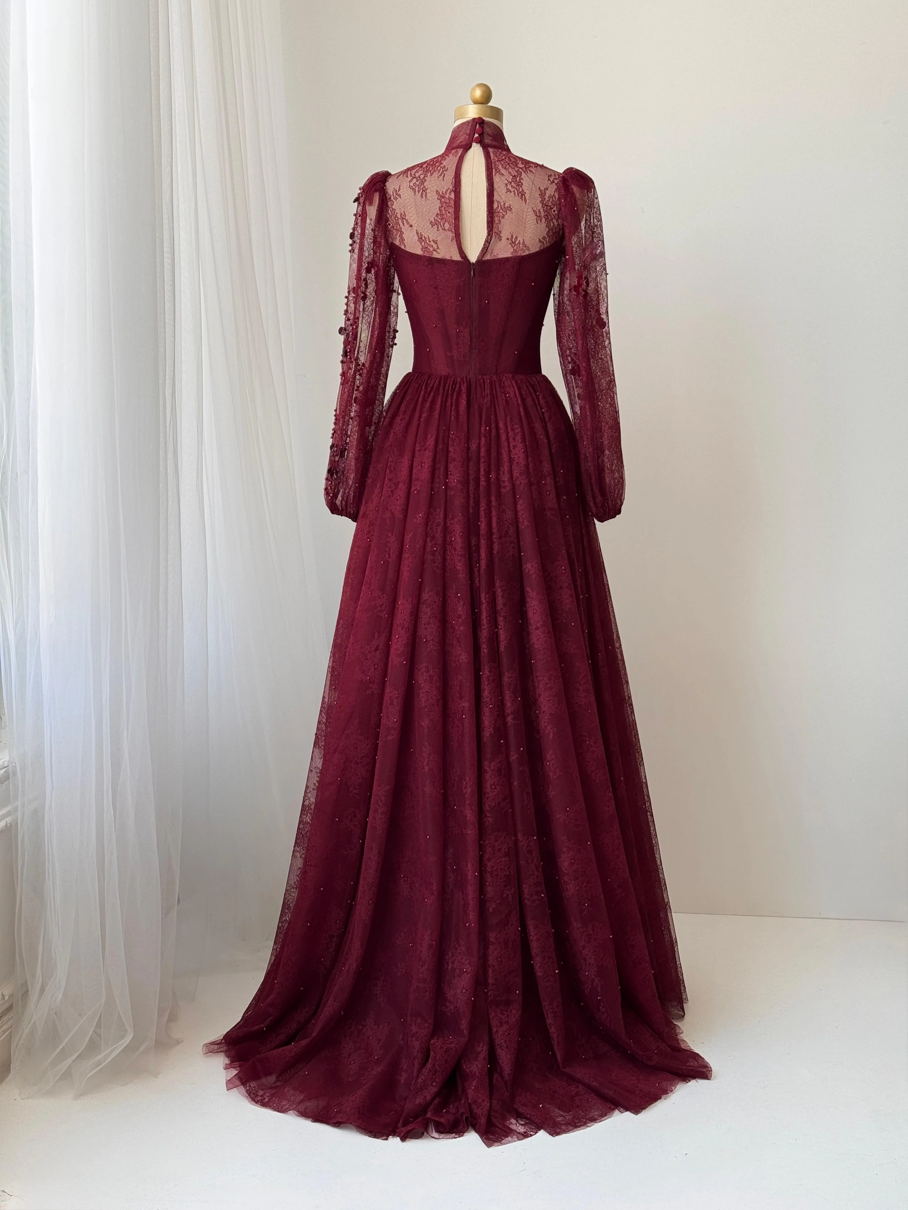 Pyrope Couture Gown - Image 4
