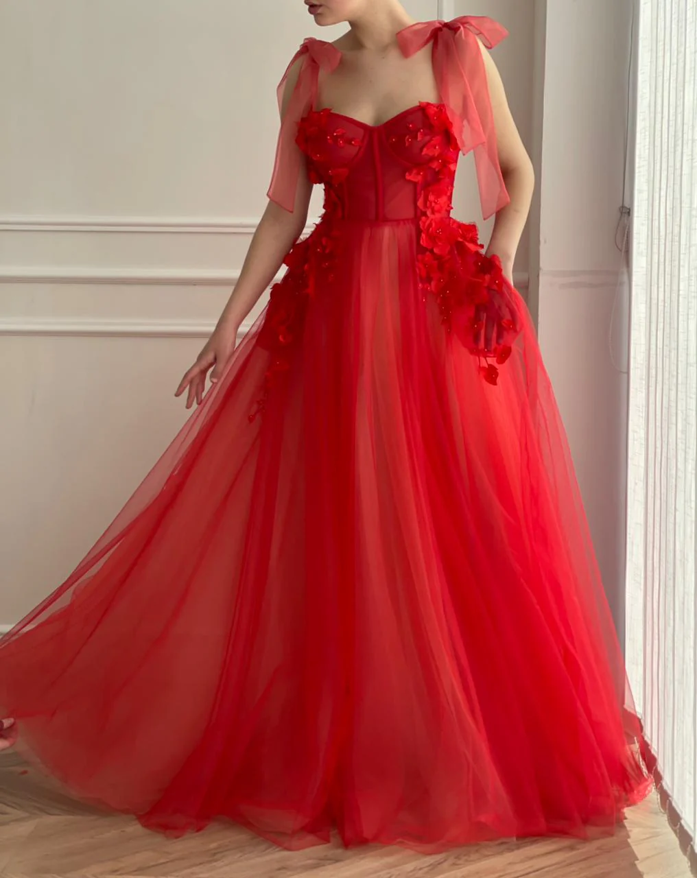 Red Reverie Gown - Image 4