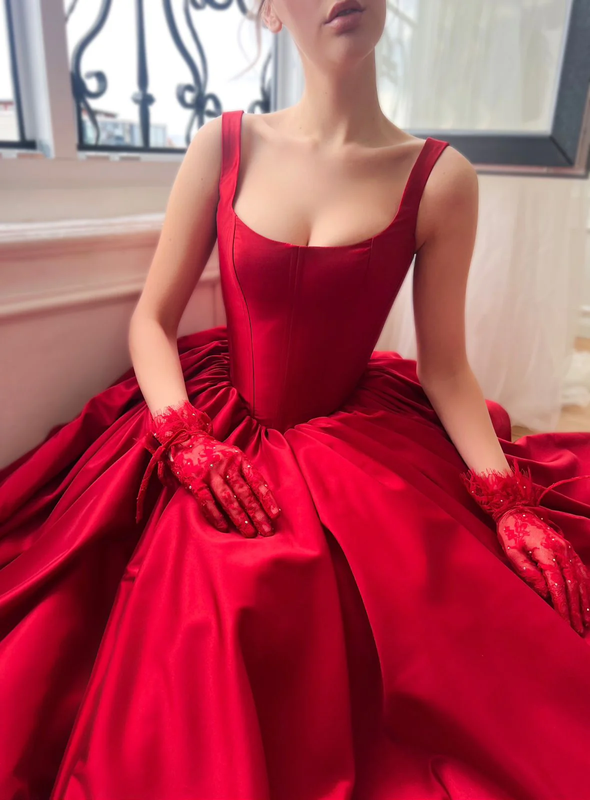 Renaissance Taffeta Gown - Image 2