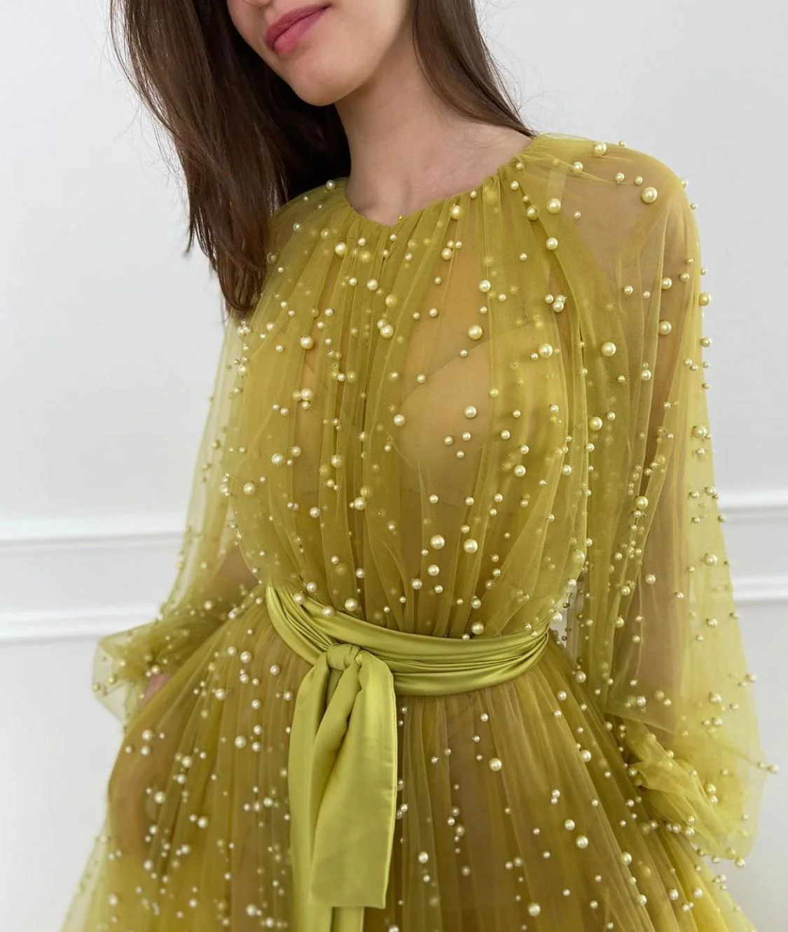 Rosary Beaded Gown - Image 2