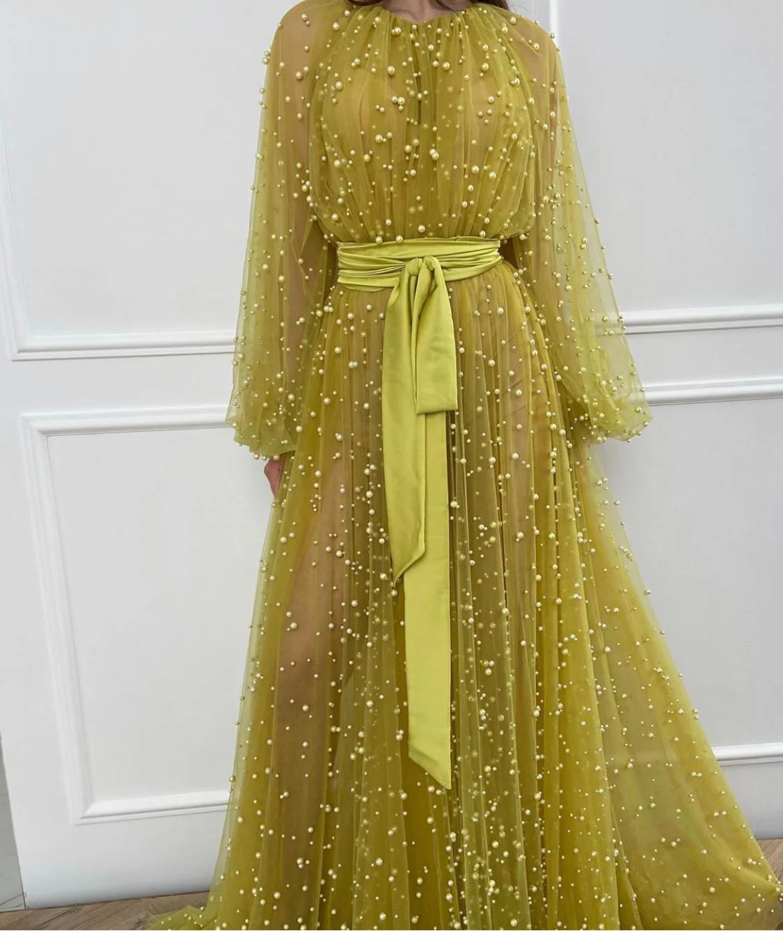 Rosary Beaded Gown - Image 4