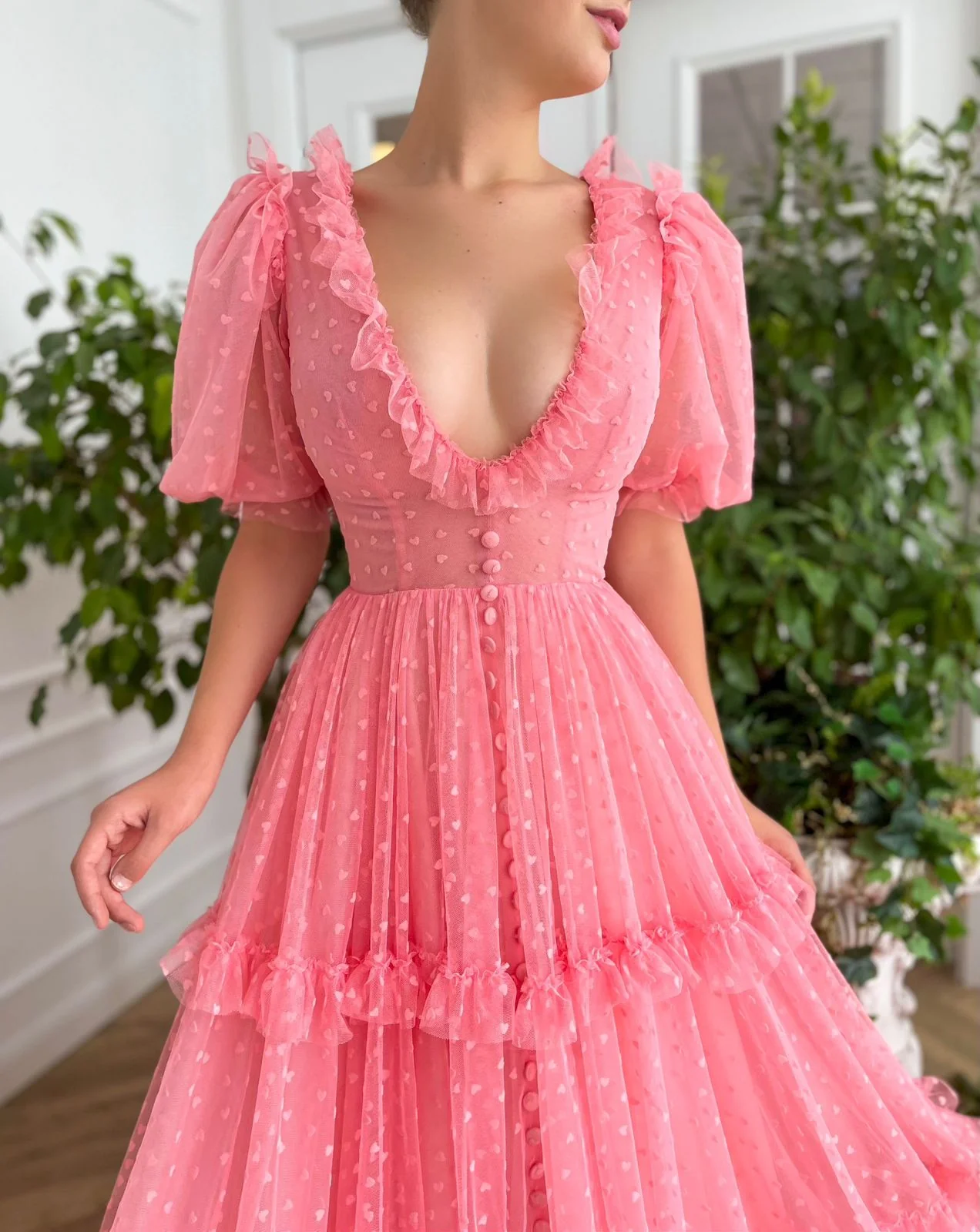 Rose Romance Tulle Gown - Image 5