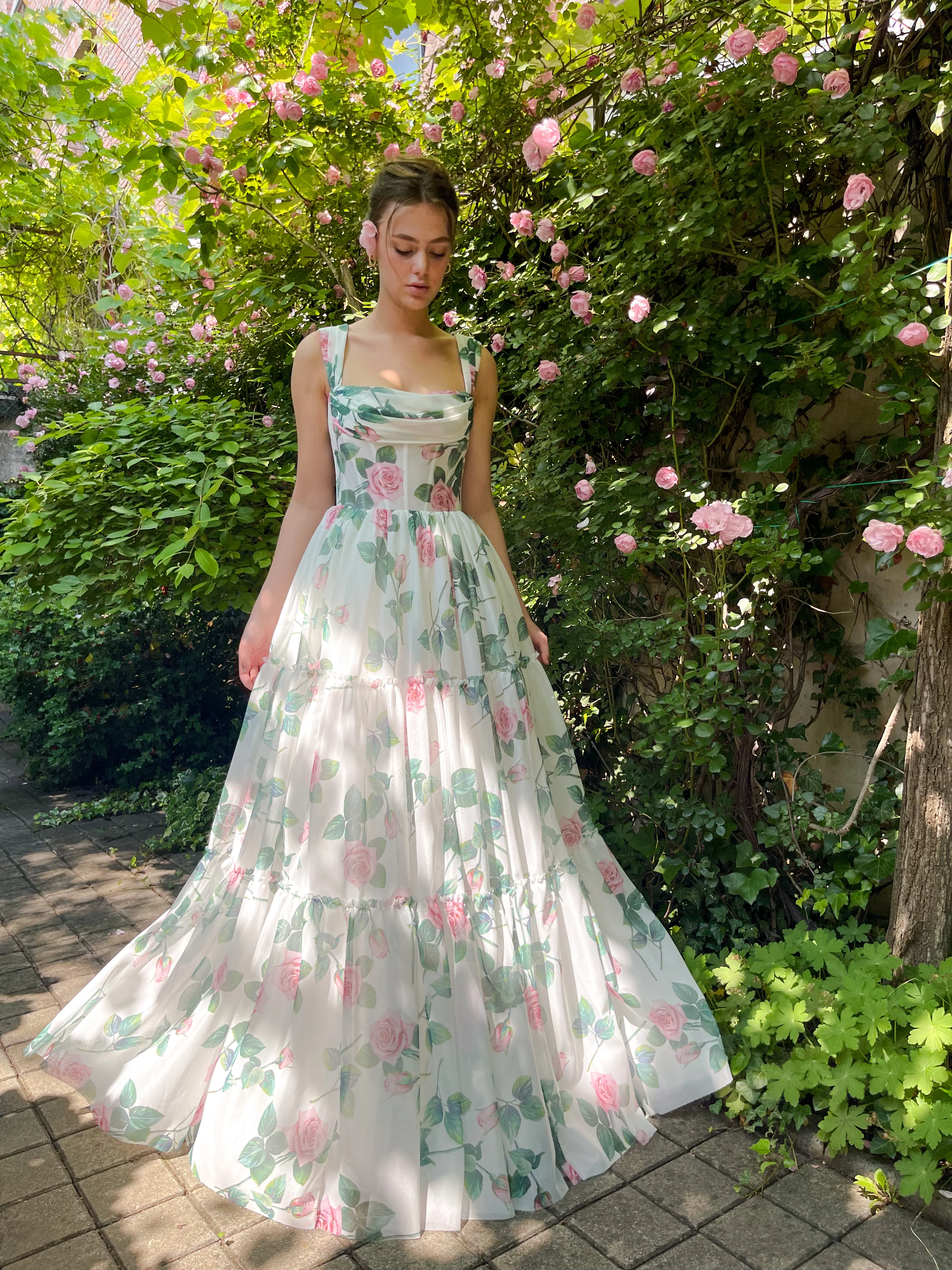 Rose Whispers Belle Gown - Image 2