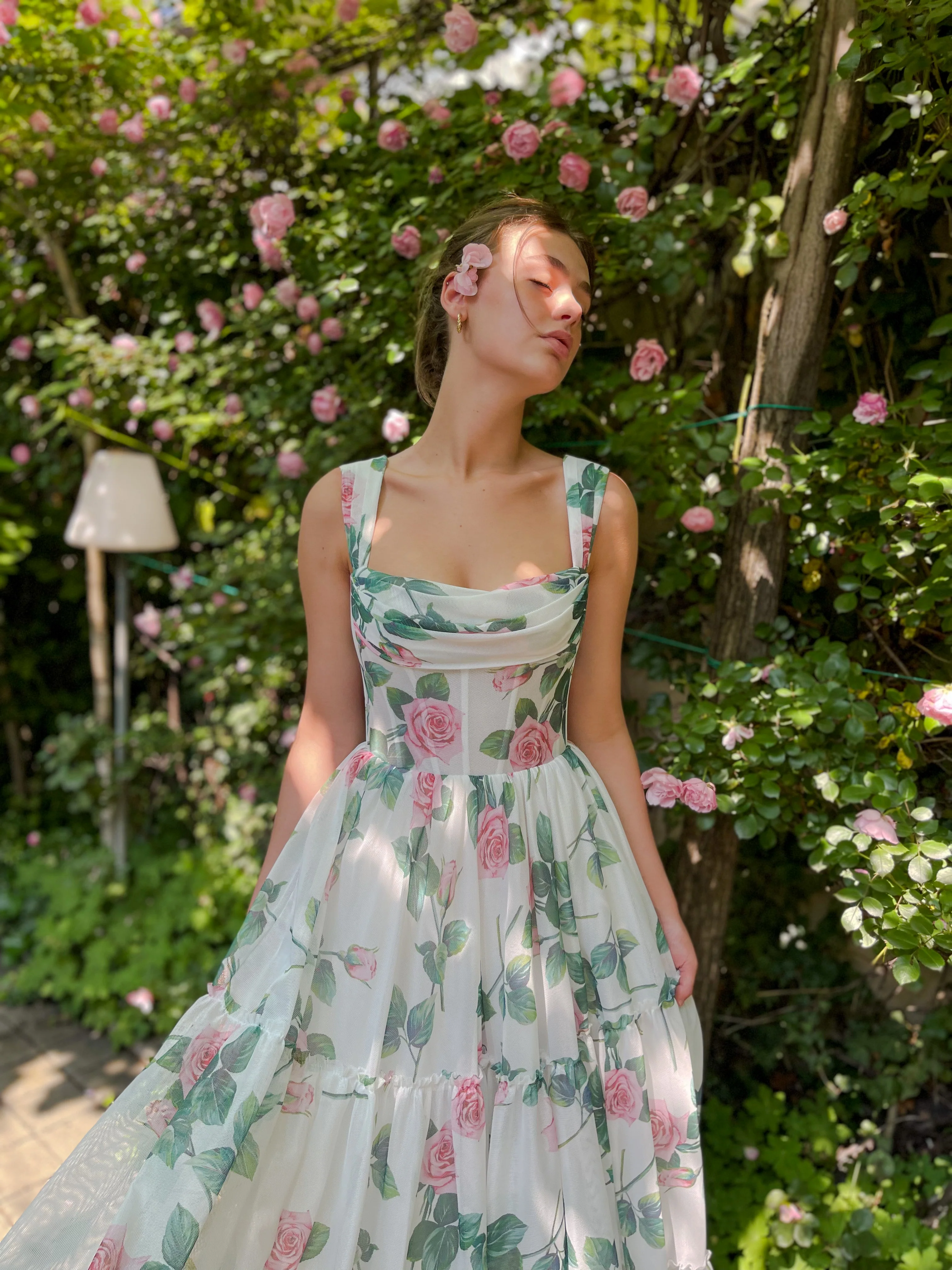 Rose Whispers Belle Gown - Image 4