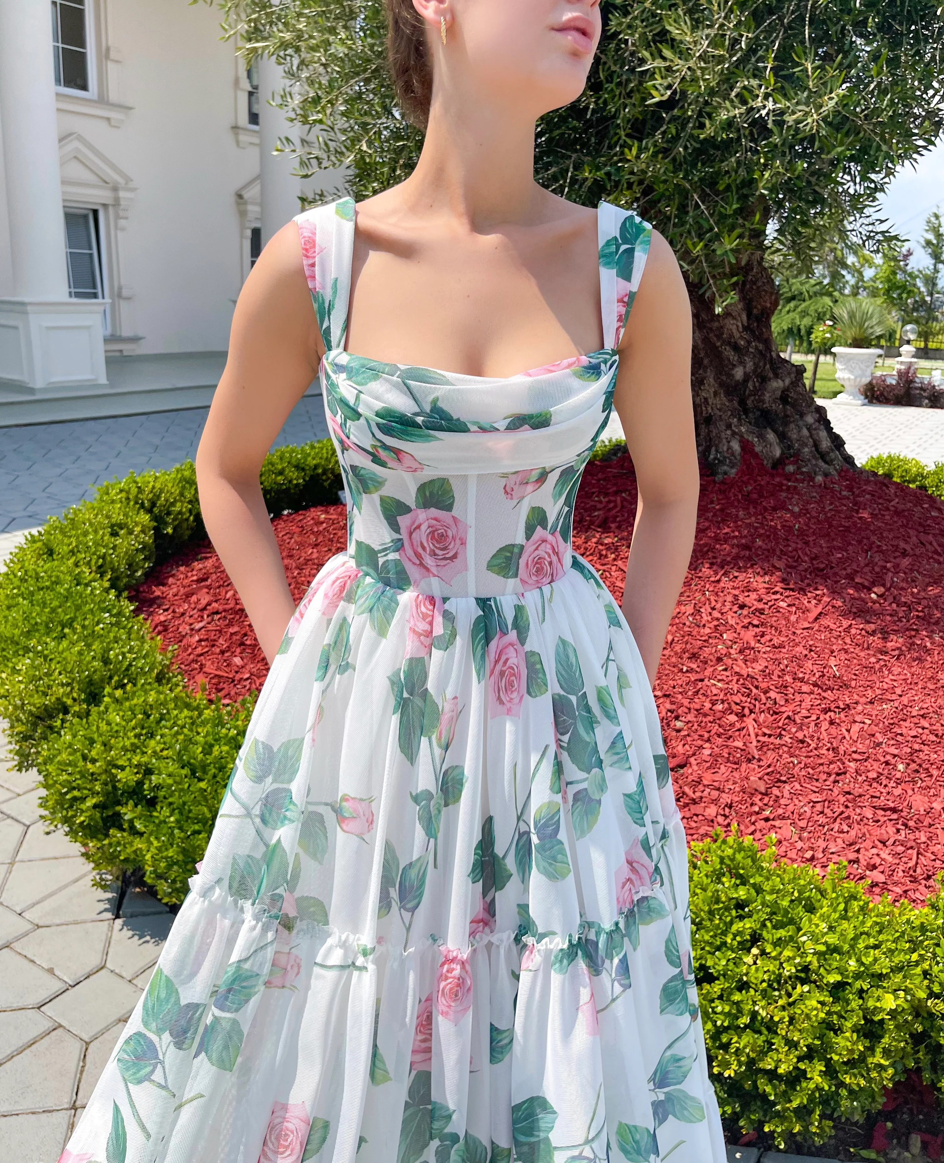 Rose Whispers Belle Gown - Image 6