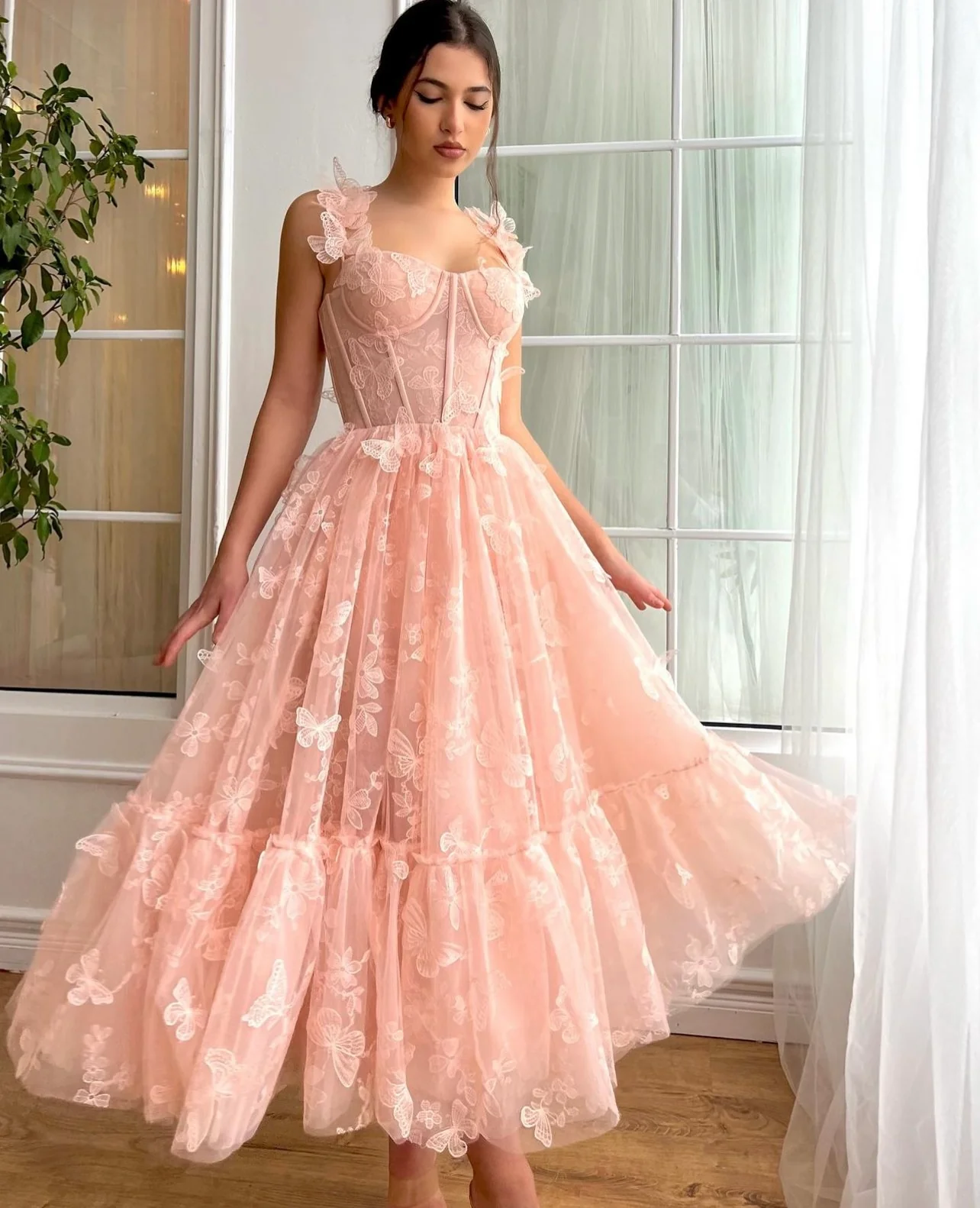 Rosette Papillon Corset Dress - Image 3