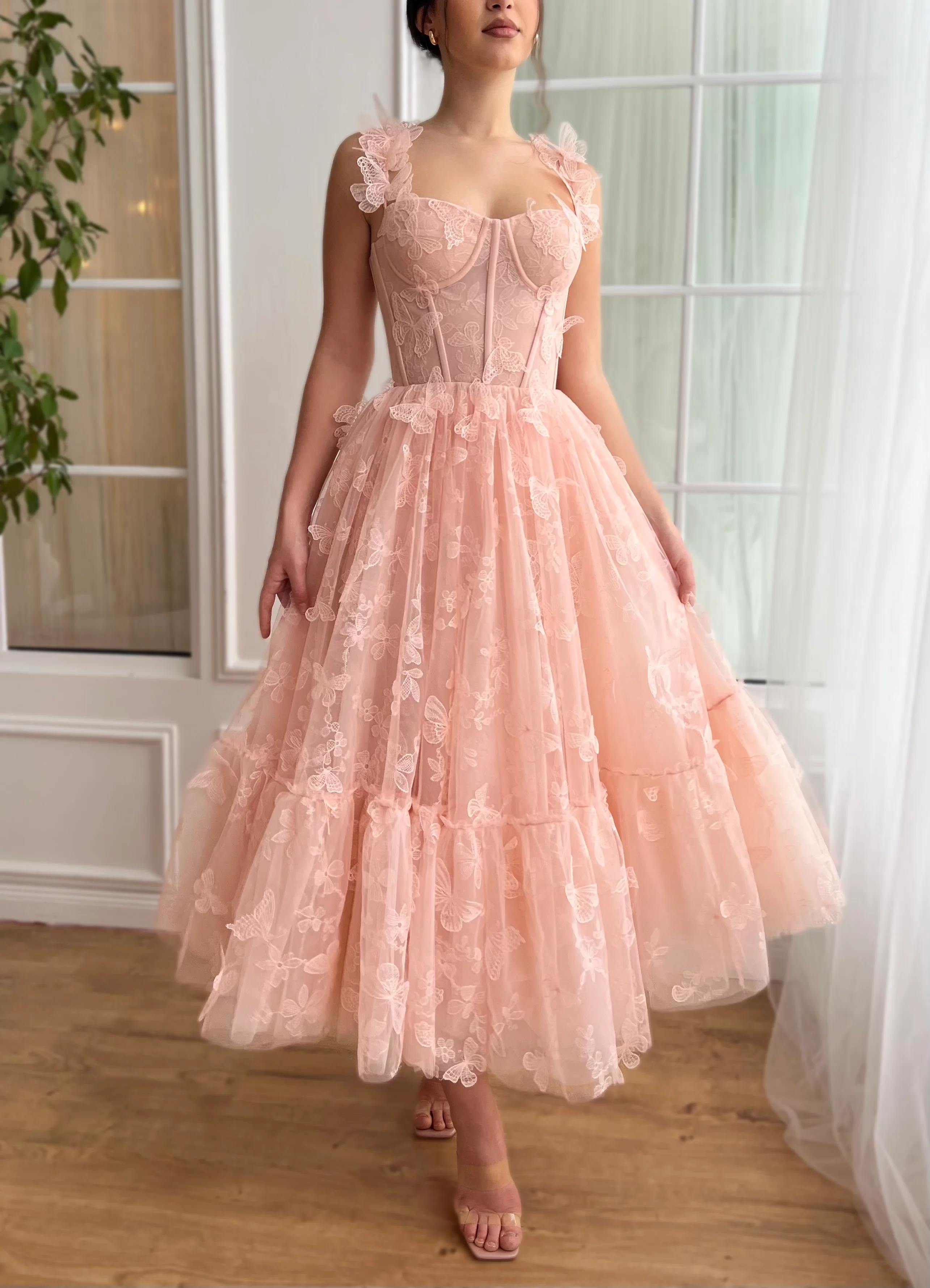 Rosette Papillon Corset Dress - Image 4