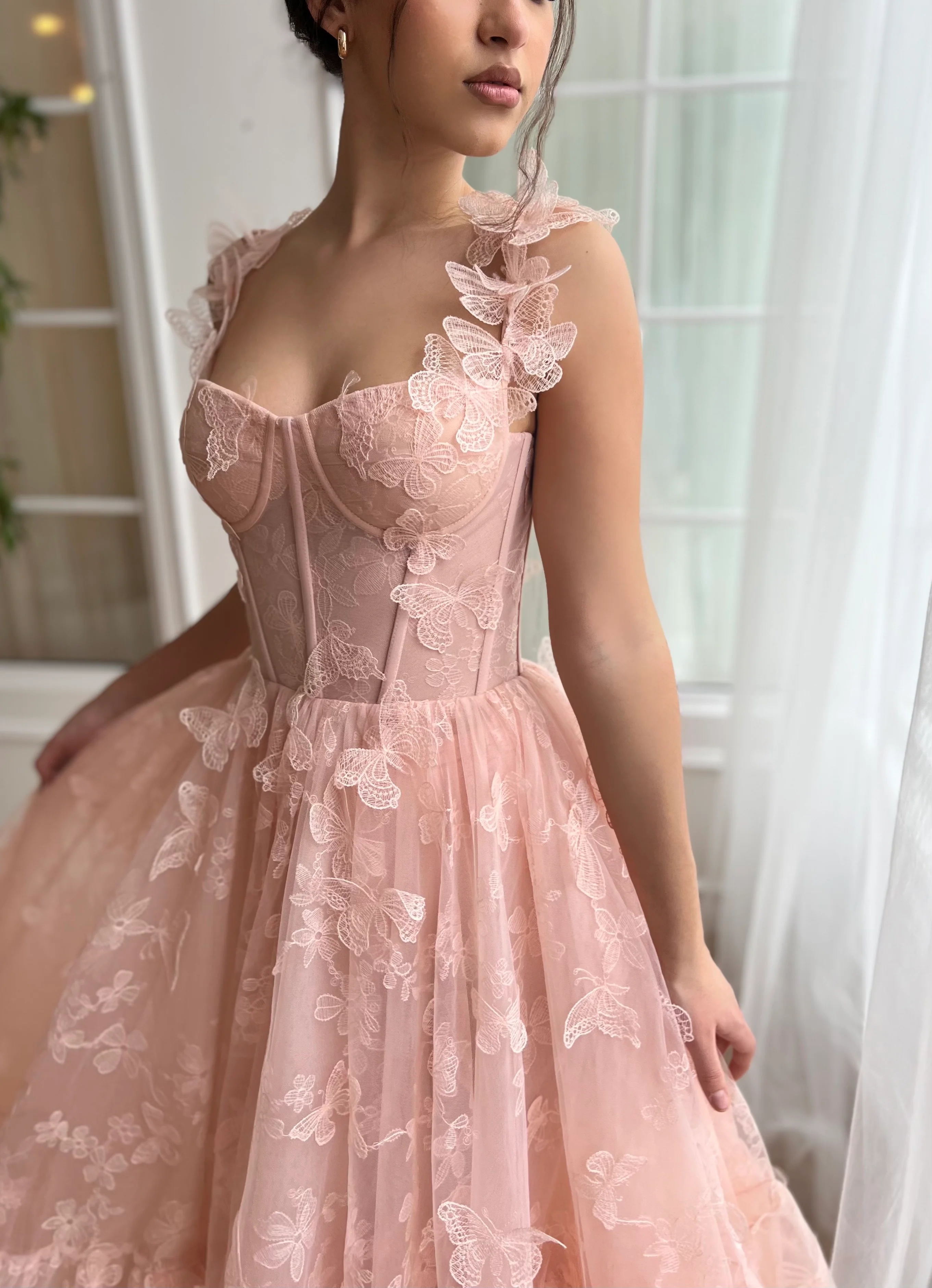 Rosette Papillon Corset Dress - Image 5