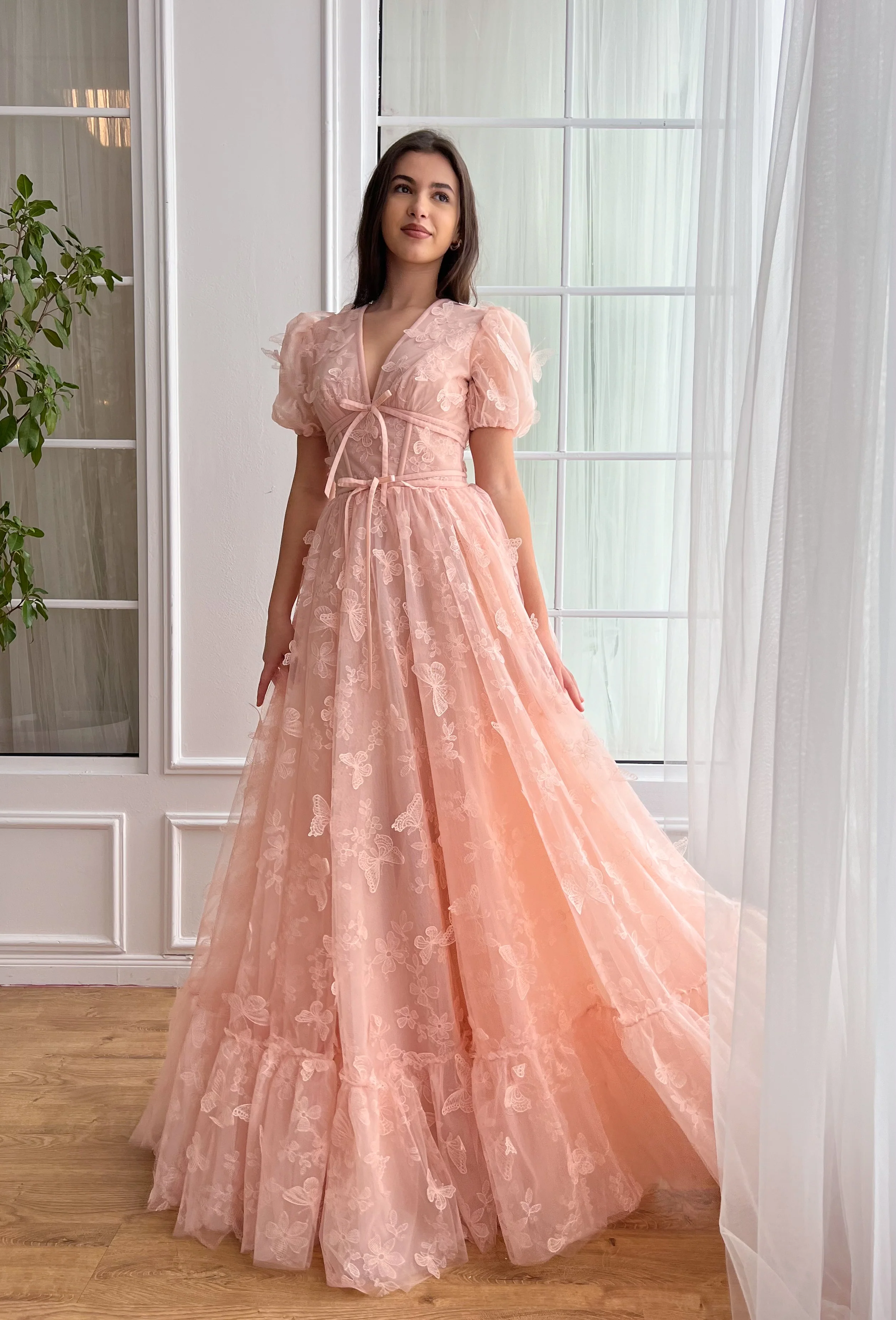 Rosette Papillon Gown - Image 2
