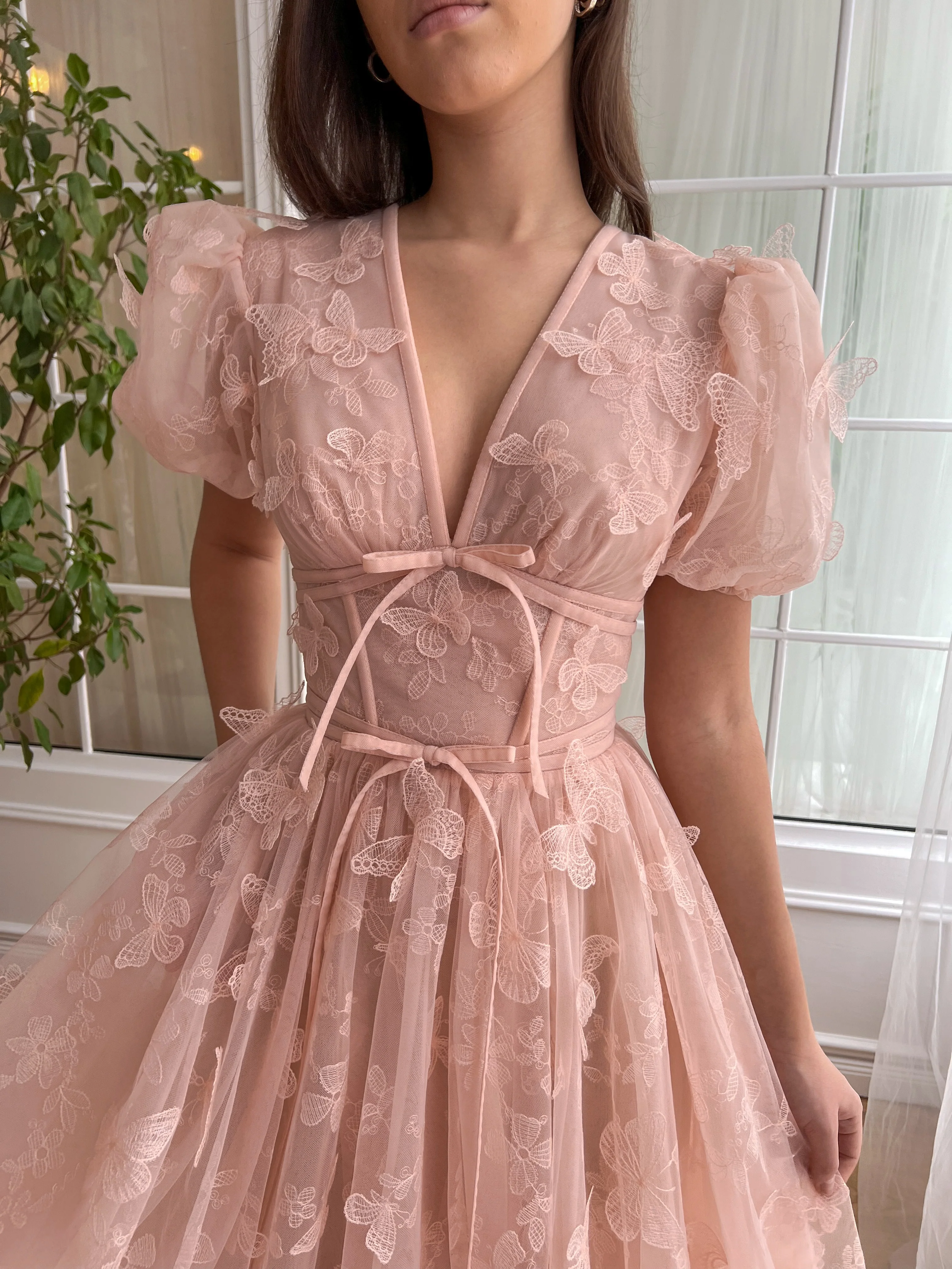 Rosette Papillon Gown - Image 4