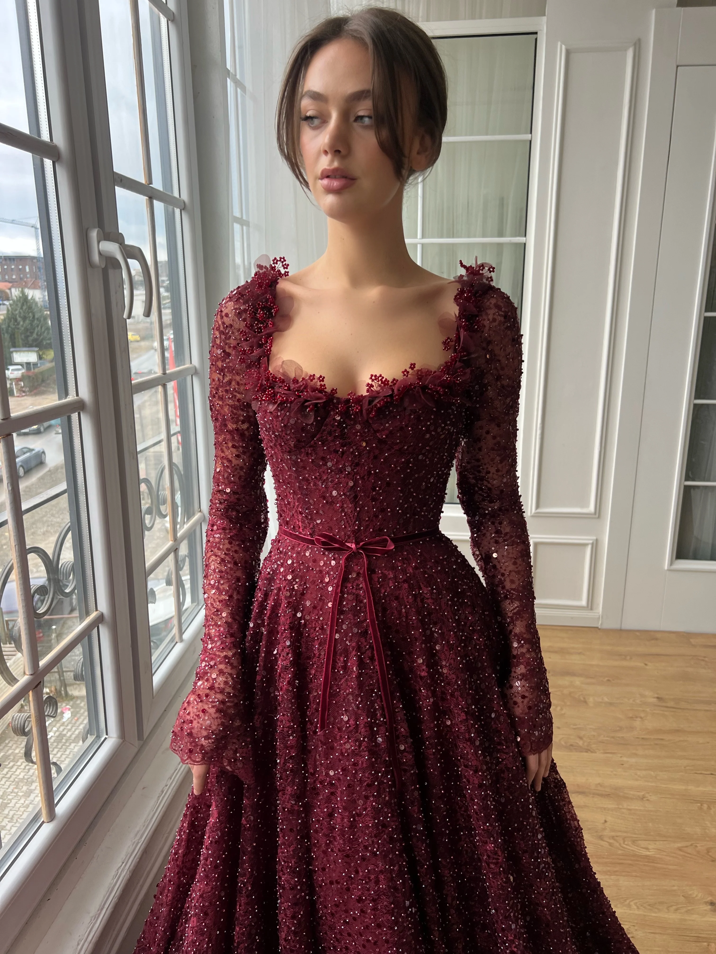Rosewood Mosaic Gown