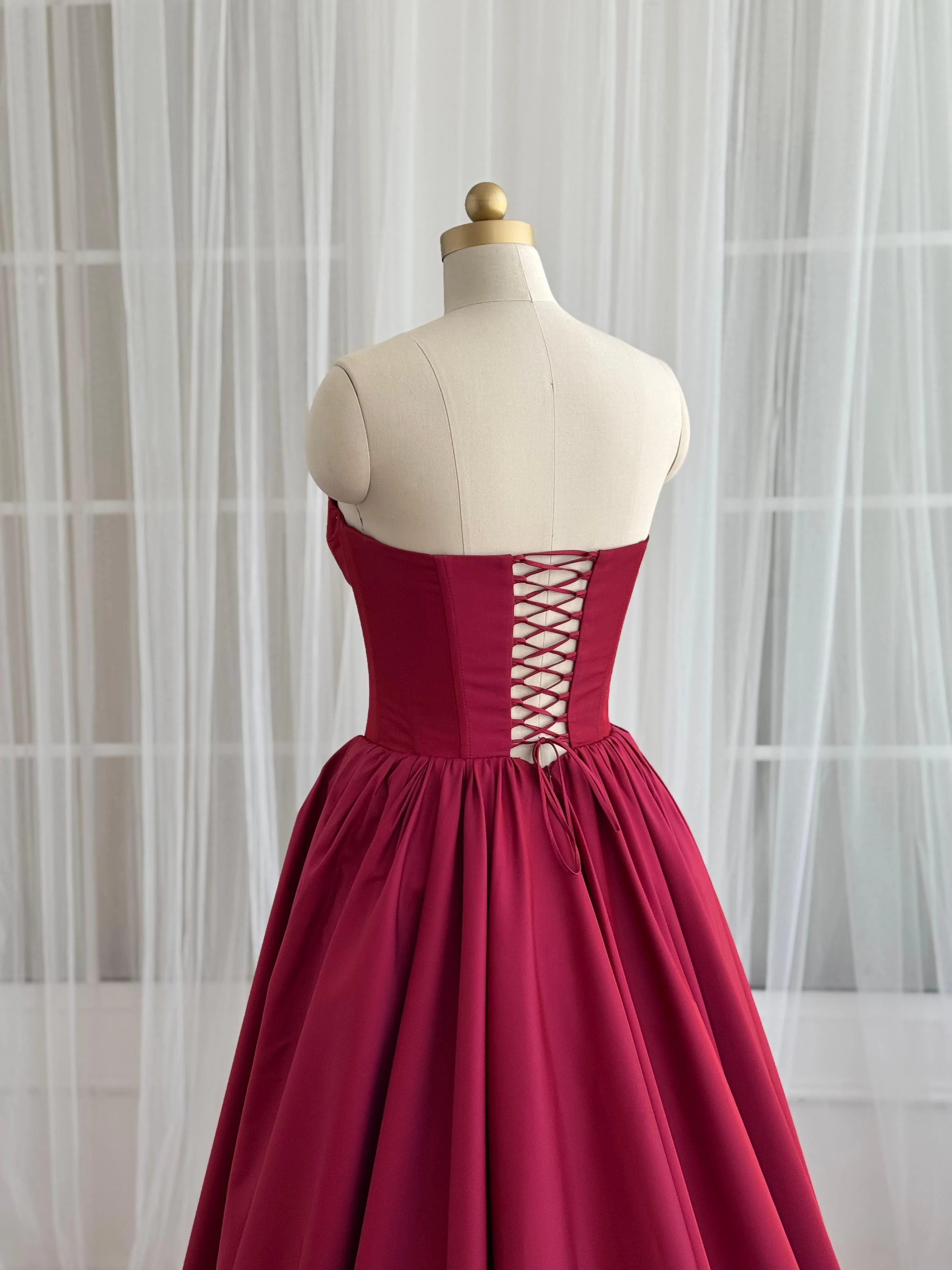 Ruby Beneath Sky Gown - Image 3