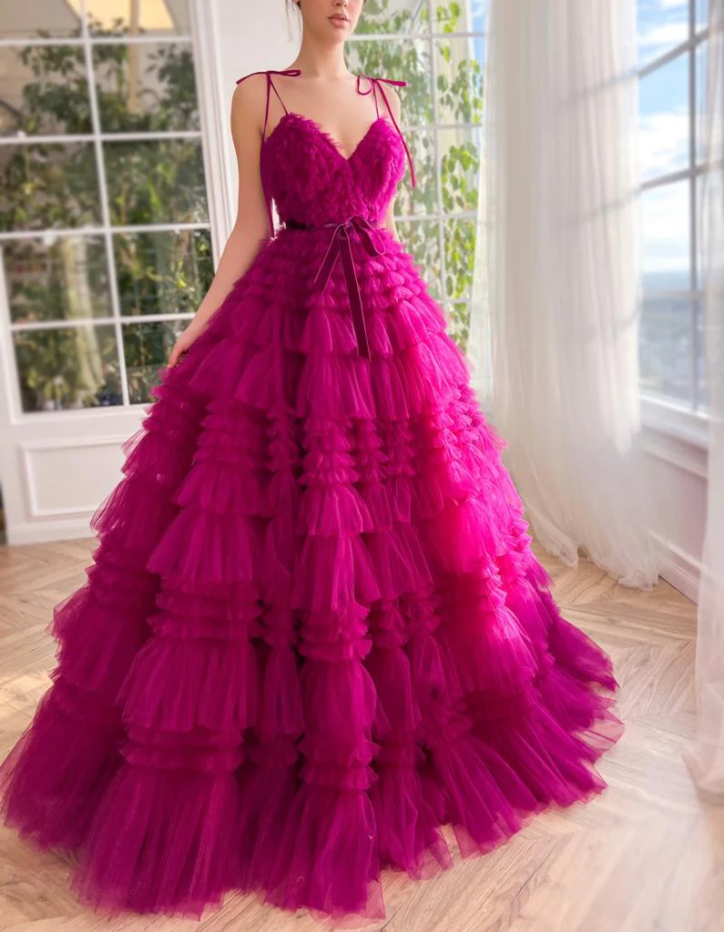Ruffled Roseate Gown - Image 3