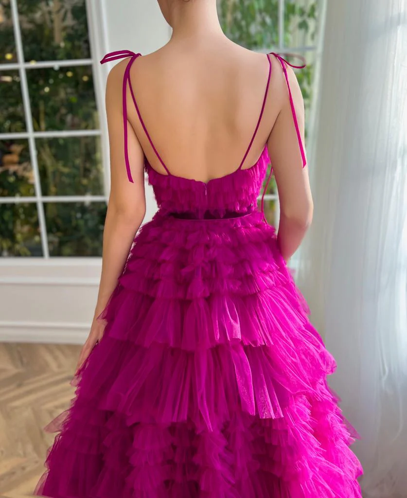 Ruffled Roseate Gown - Image 4