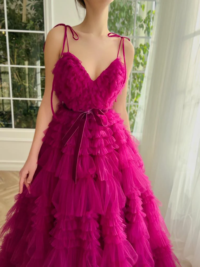 Ruffled Roseate Gown - Image 5