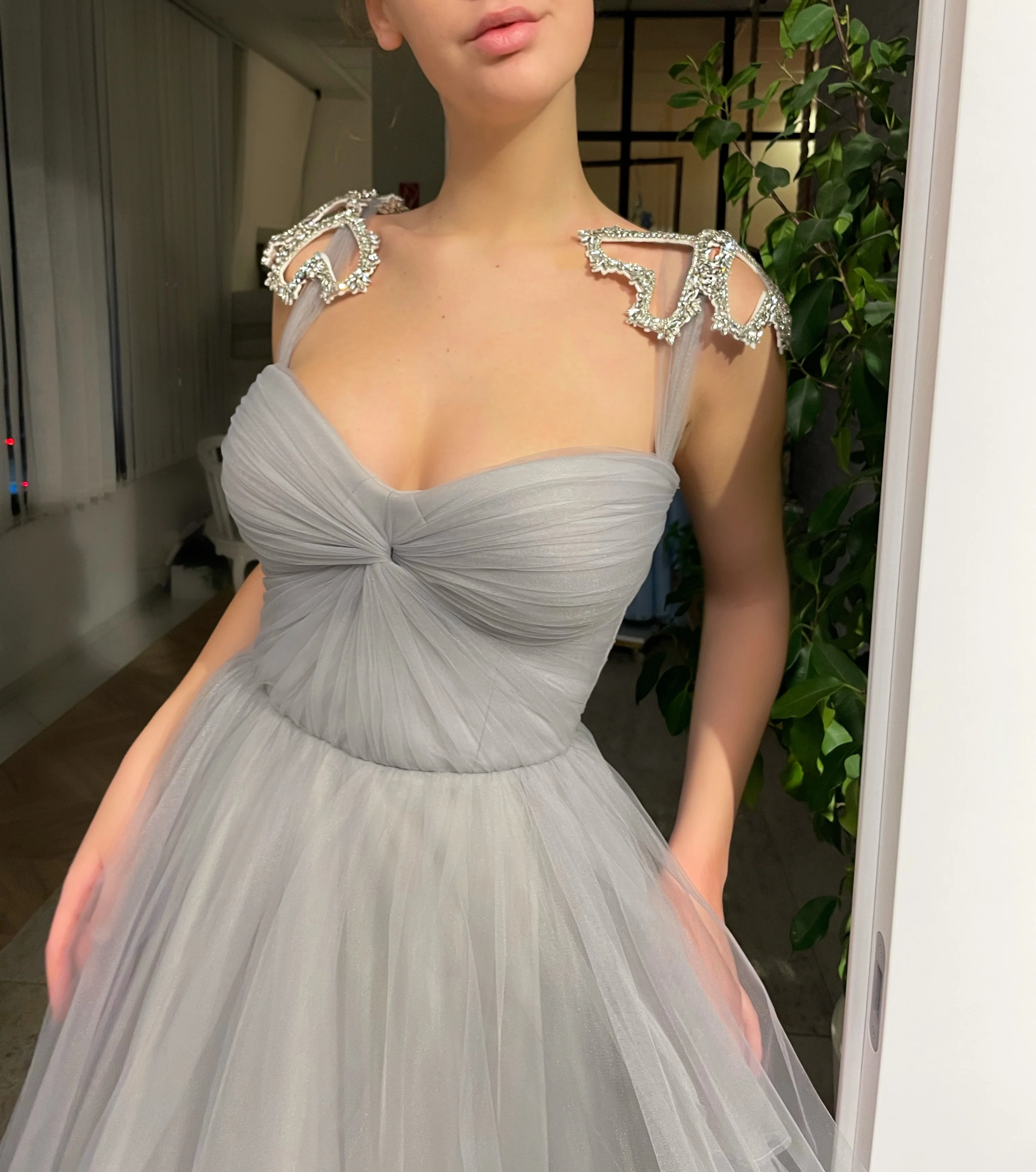 Sable Draped Dress