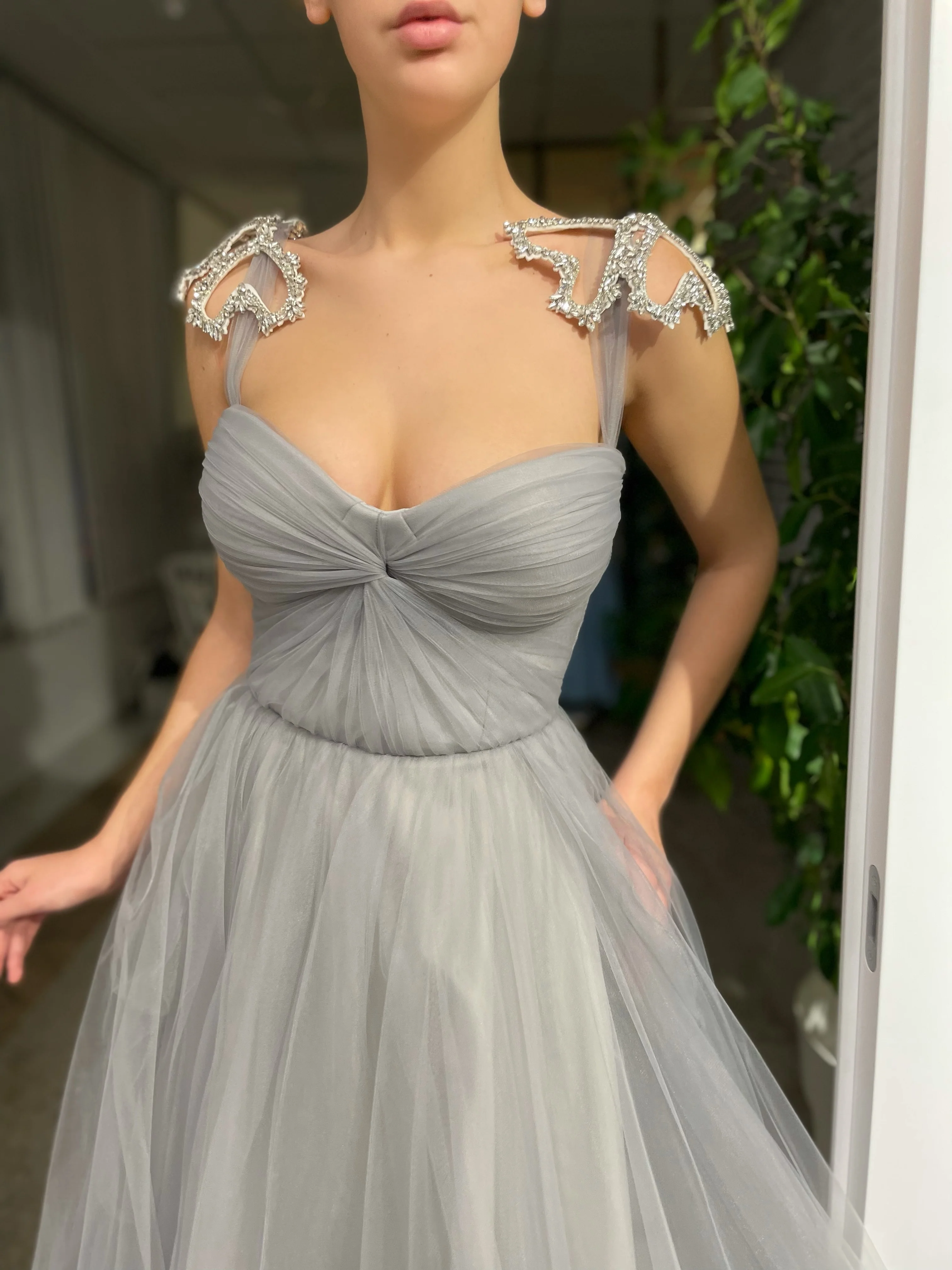 Sable Draped Dress - Image 3
