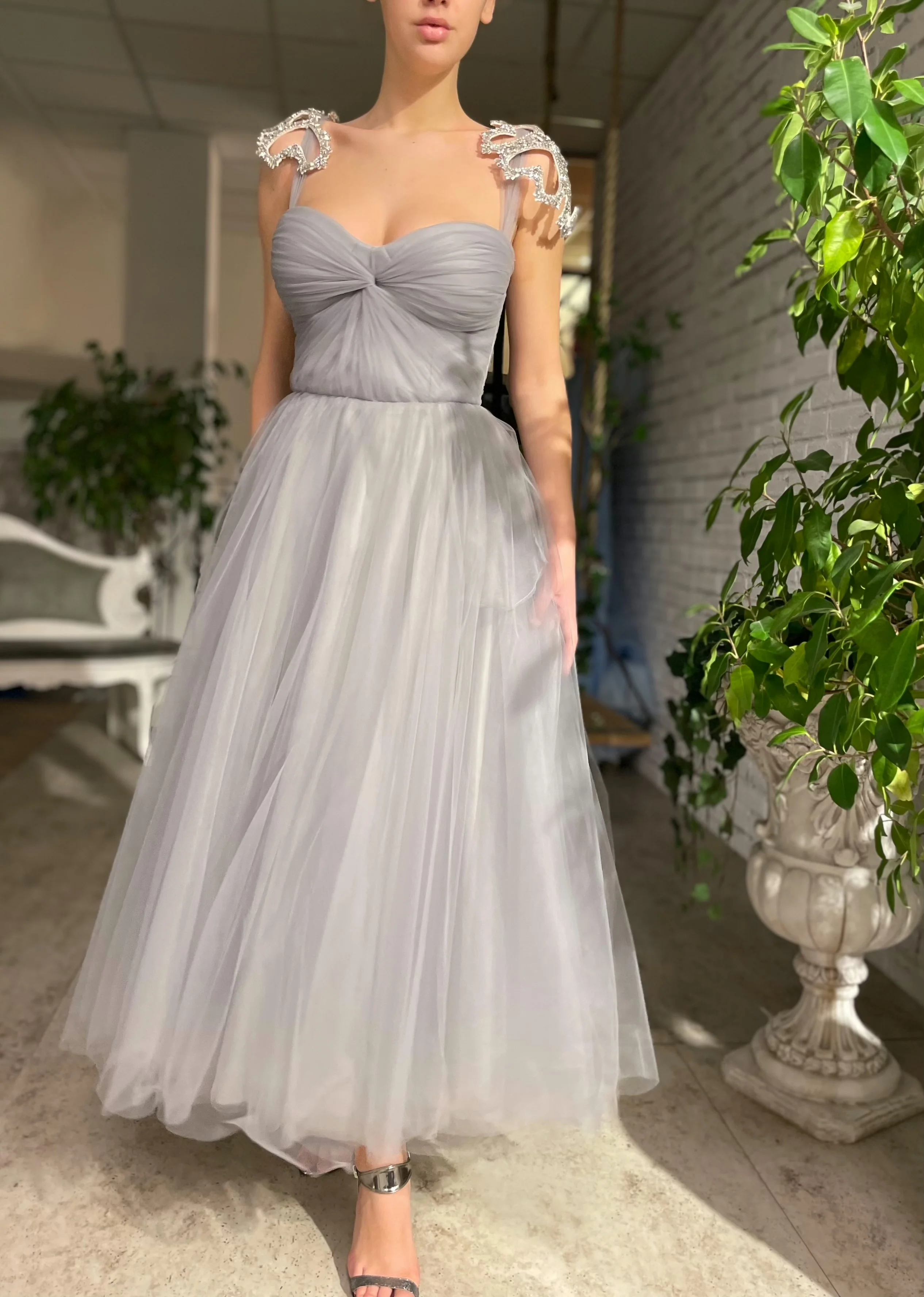 Sable Draped Dress - Image 6