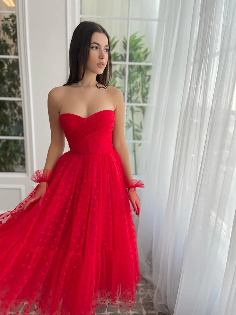 Scarlet Charm Dress - Image 3
