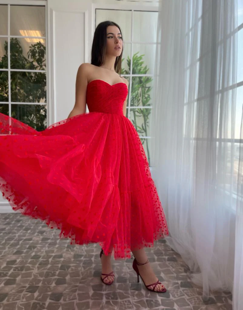 Scarlet Charm Dress - Image 9