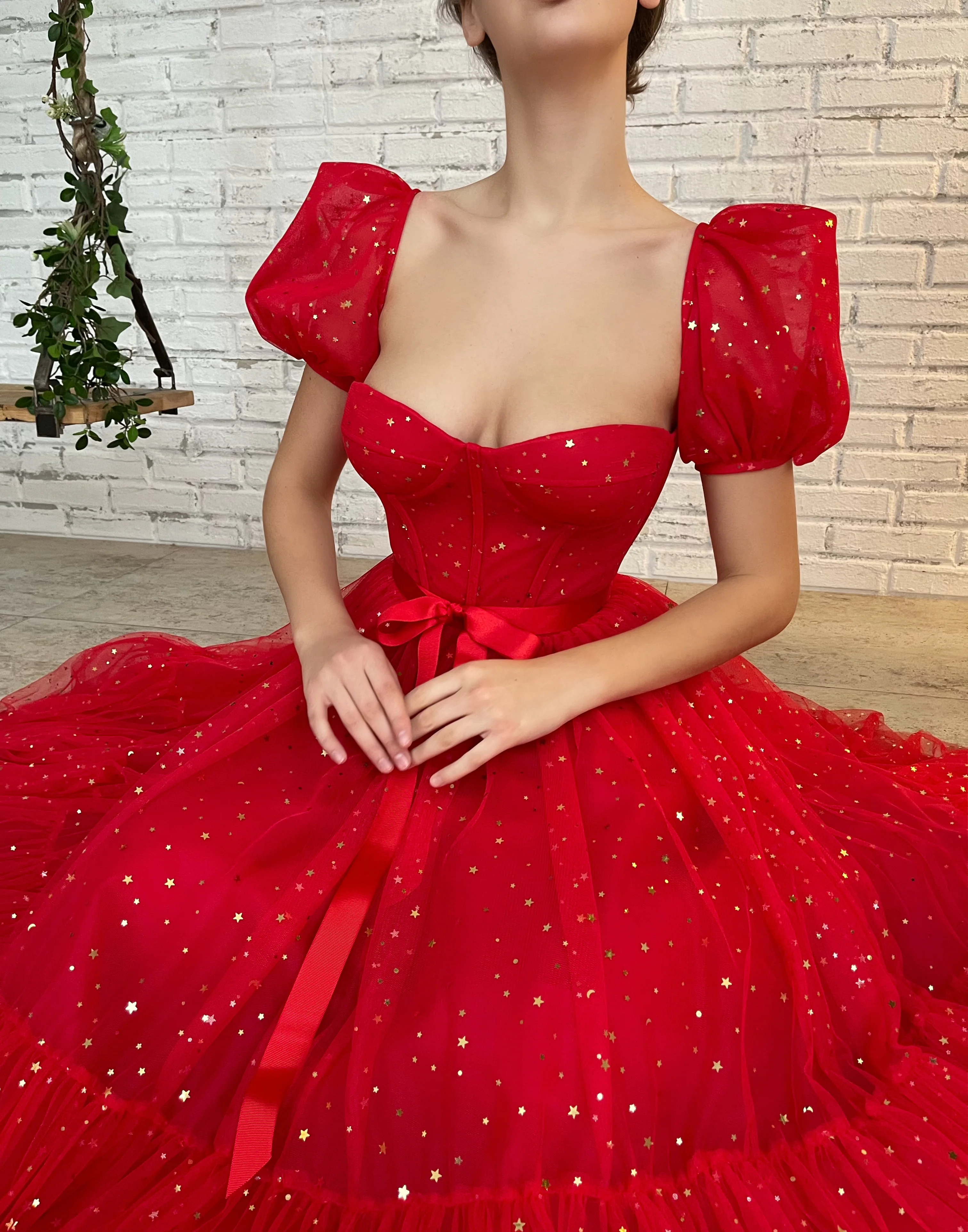 Scarlet Stargazer Dress - Image 3