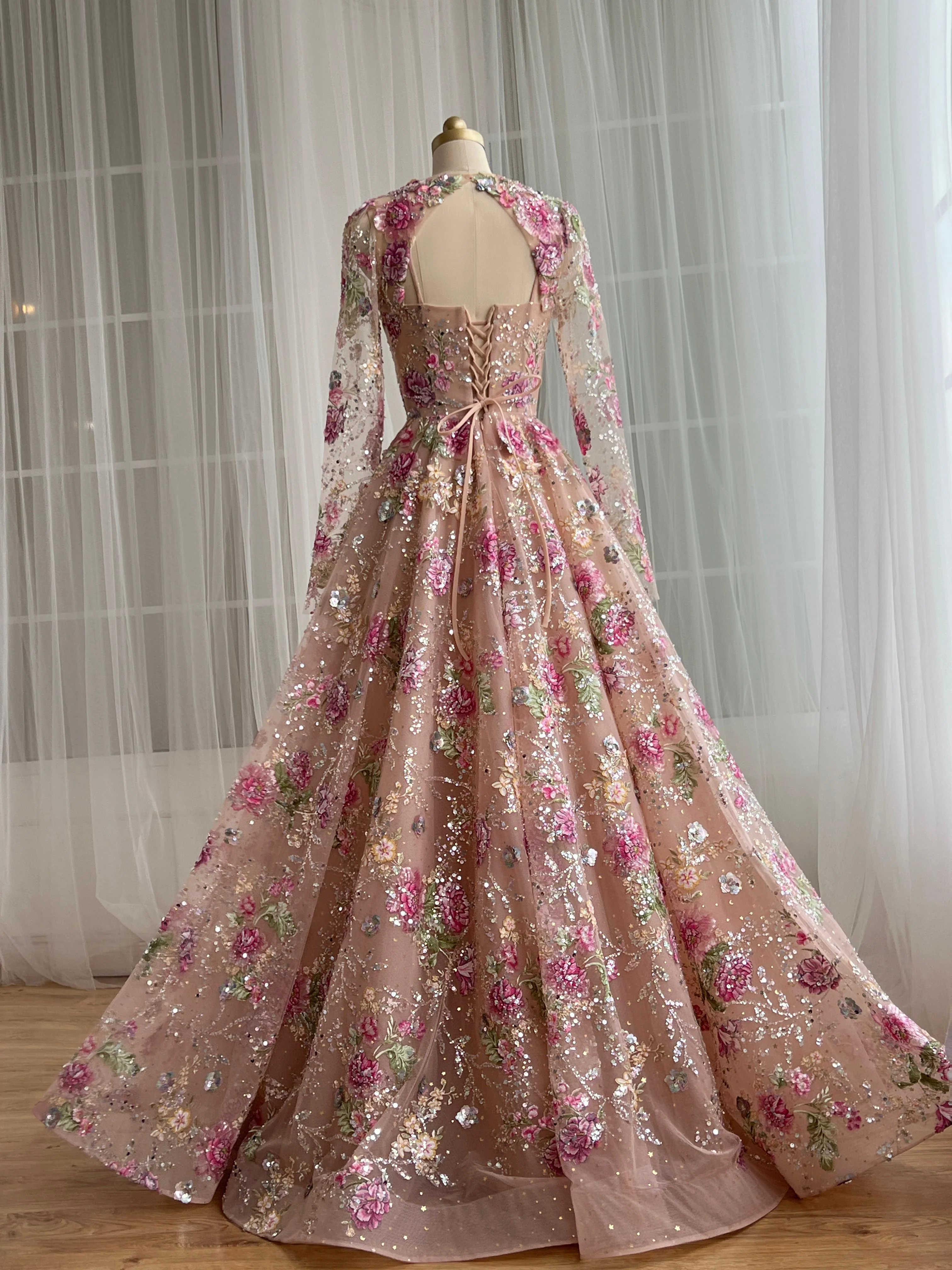 Sequin Tangle Gown - Image 3