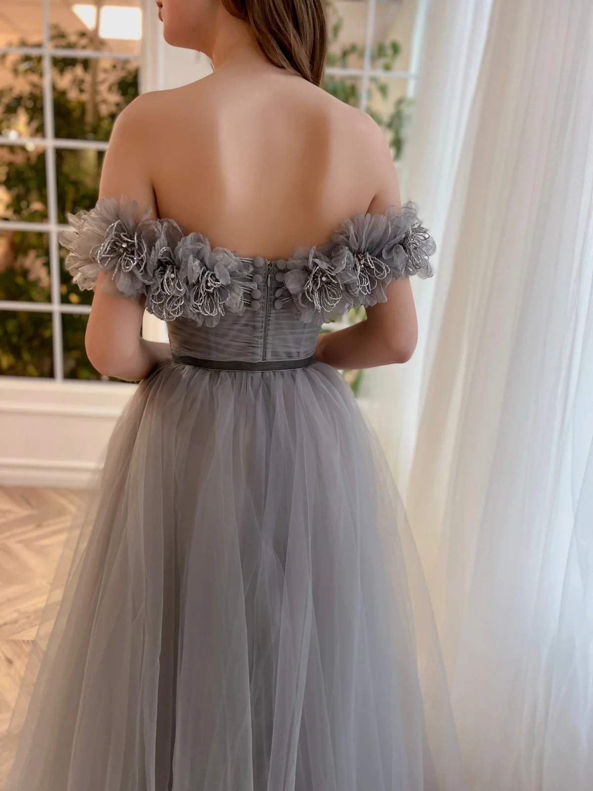 Silver Storm Dress - Image 5