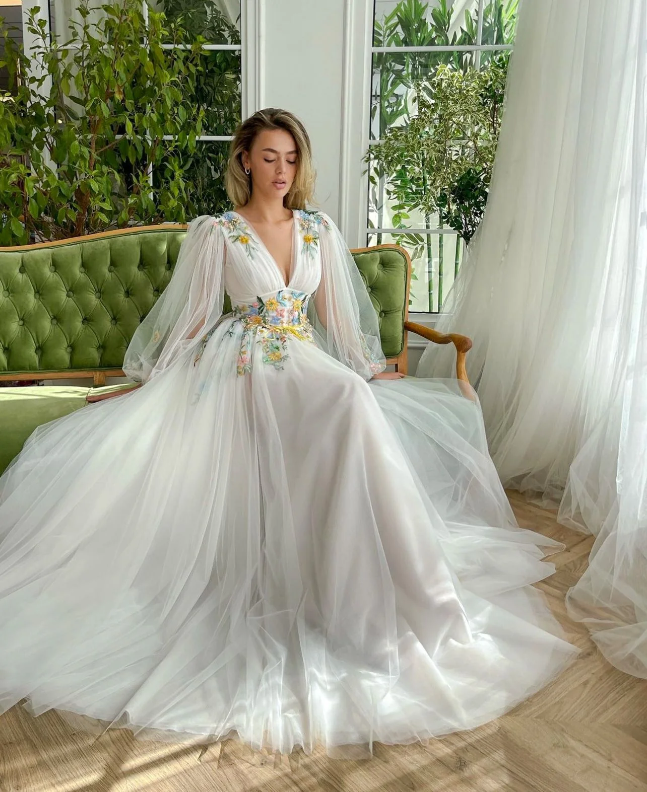 Sonata Herbal Gown - Image 2
