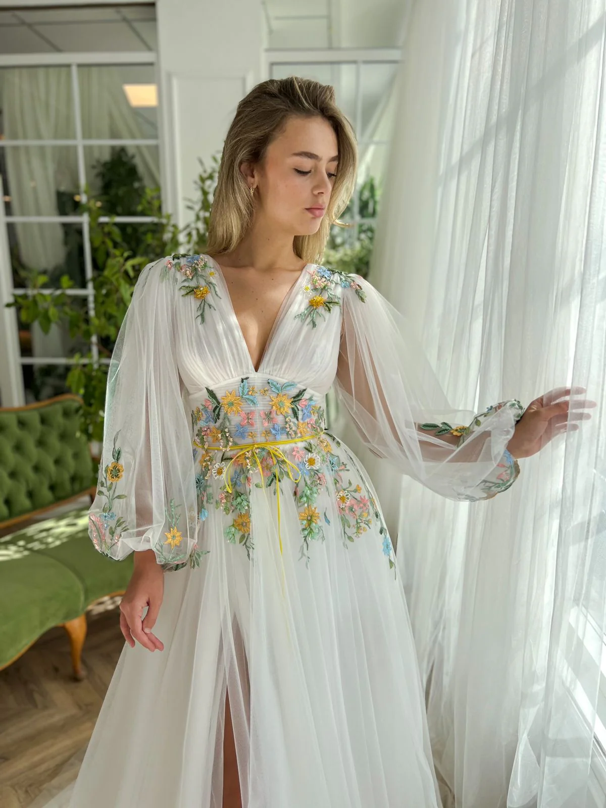 Sonata Herbal Gown - Image 6