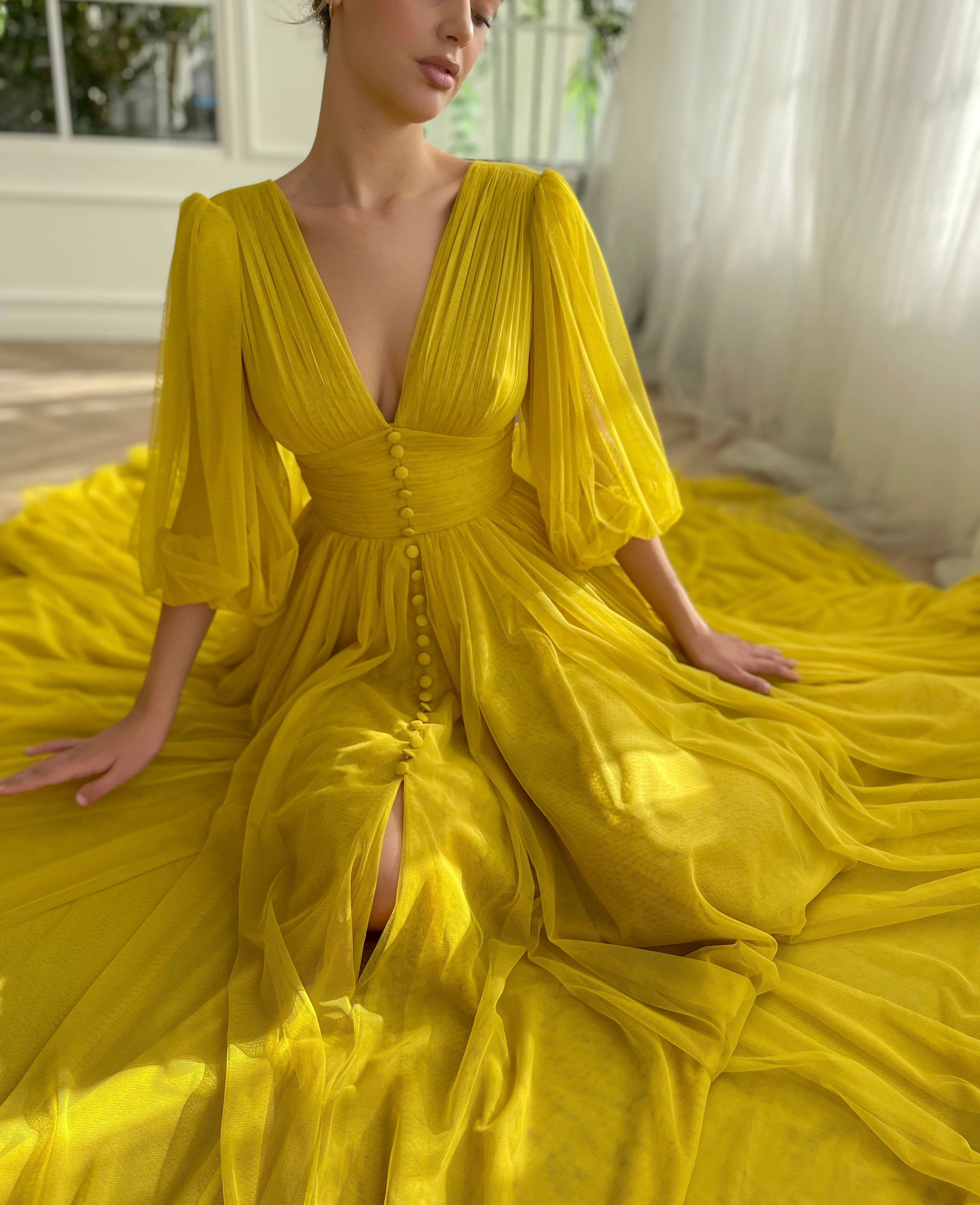 Starlight Draped Gown - Image 2