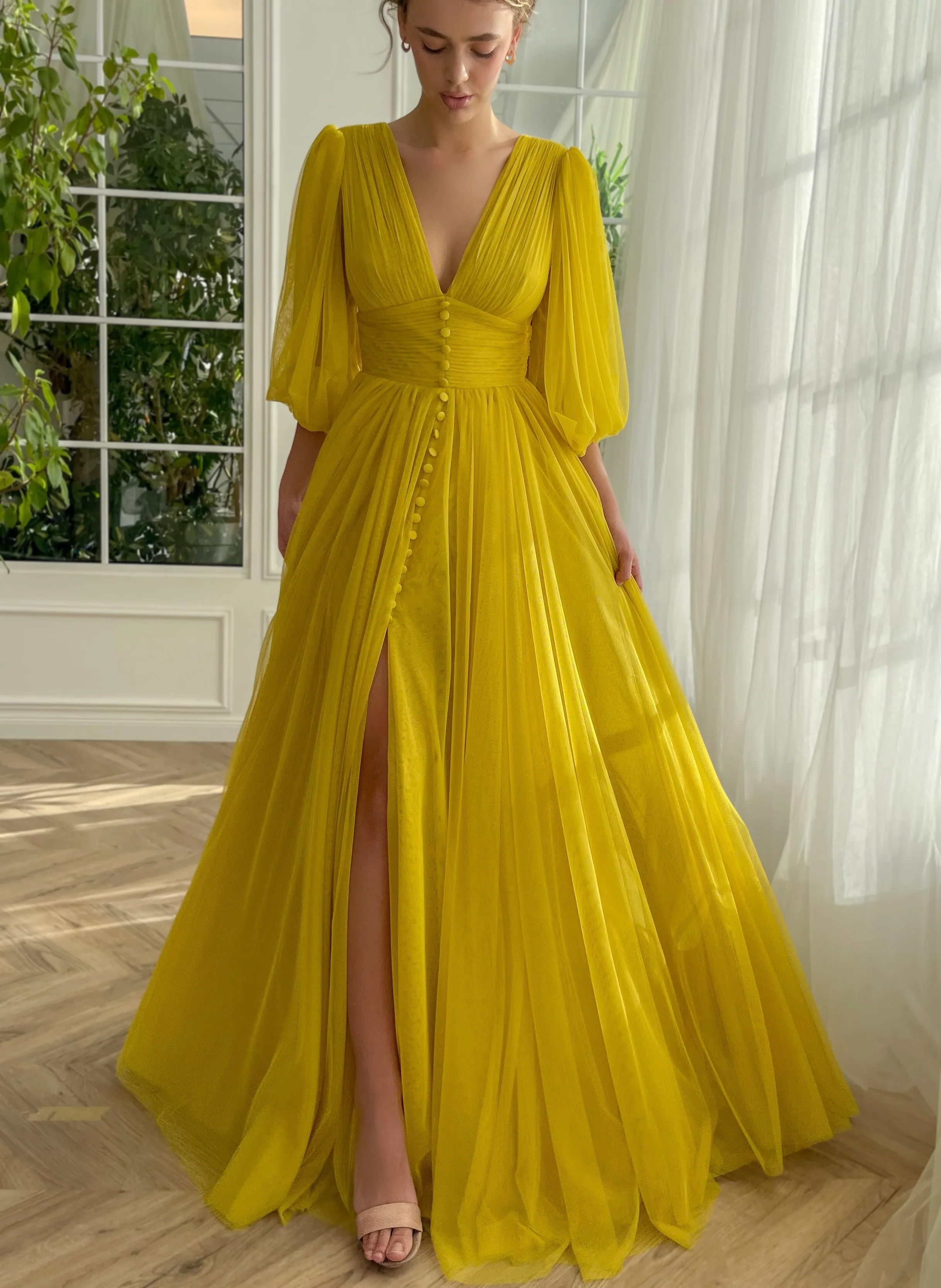 Starlight Draped Gown - Image 3