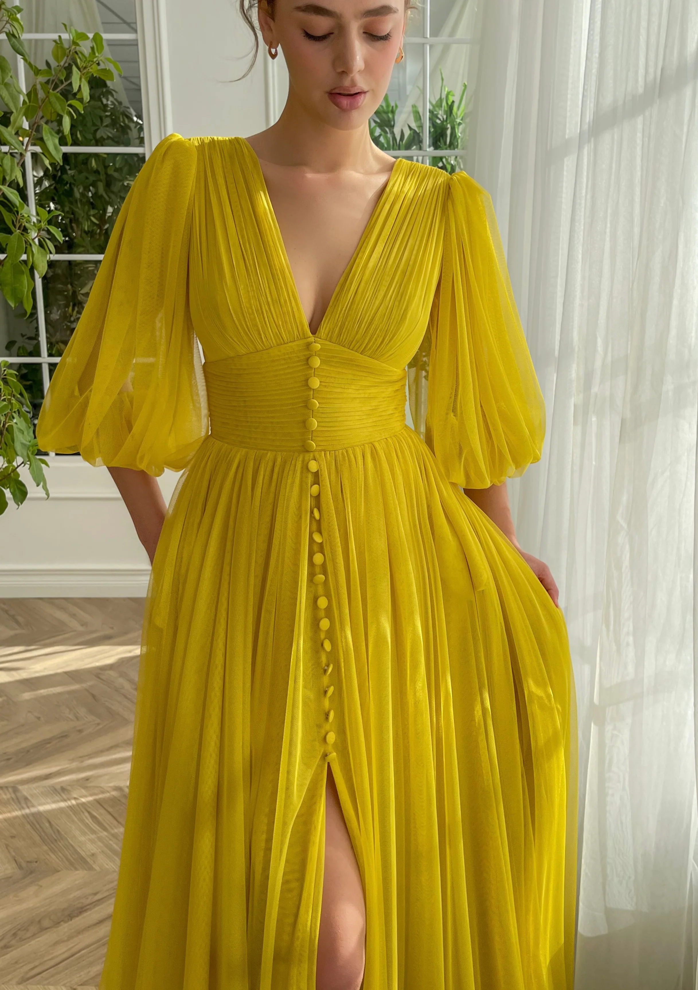 Starlight Draped Gown - Image 5