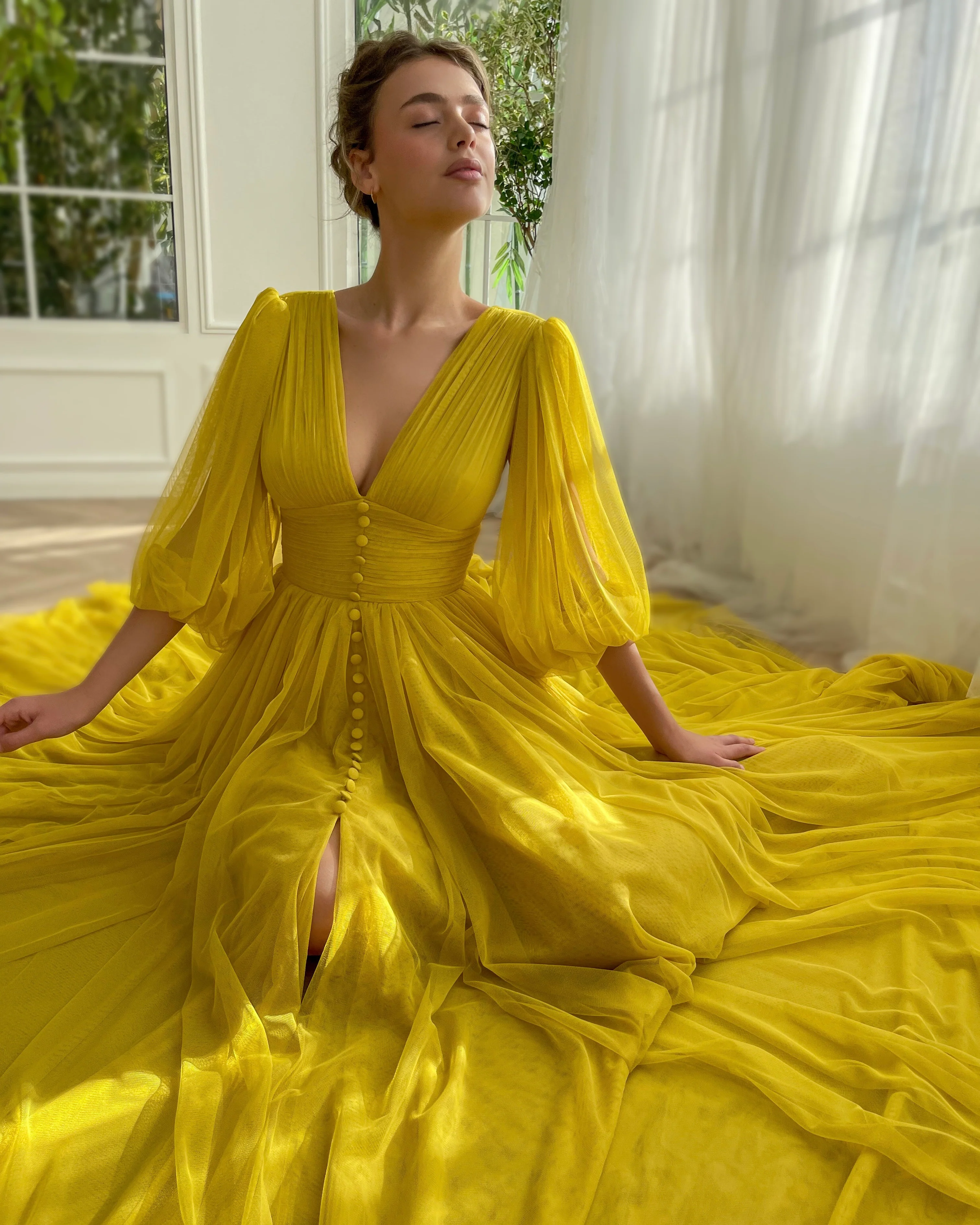 Starlight Draped Gown - Image 6