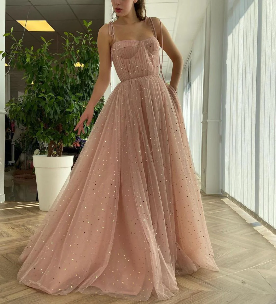 Starry Pastel Gown - Image 4