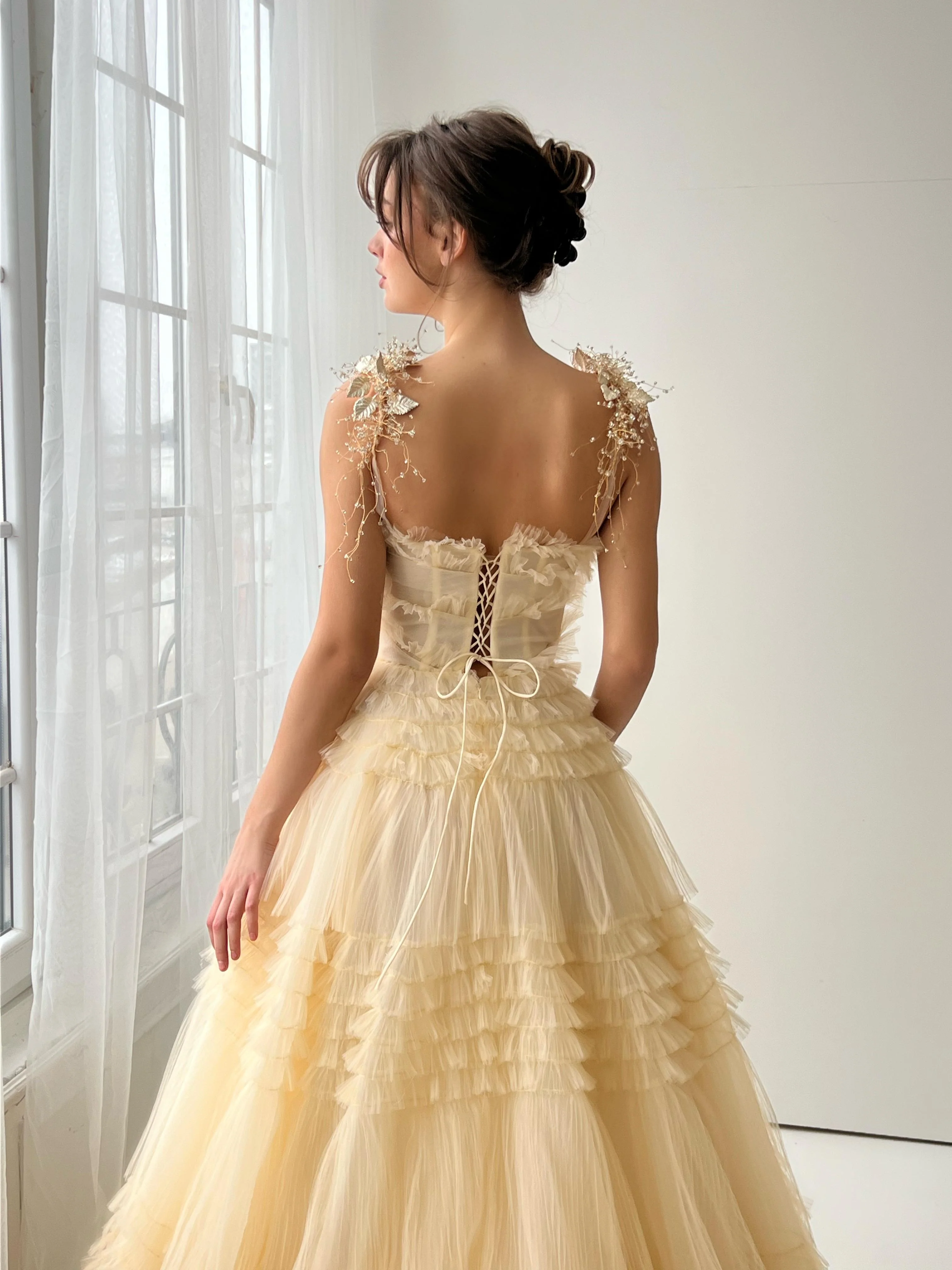 Sunlit Ruffle Gown - Image 3