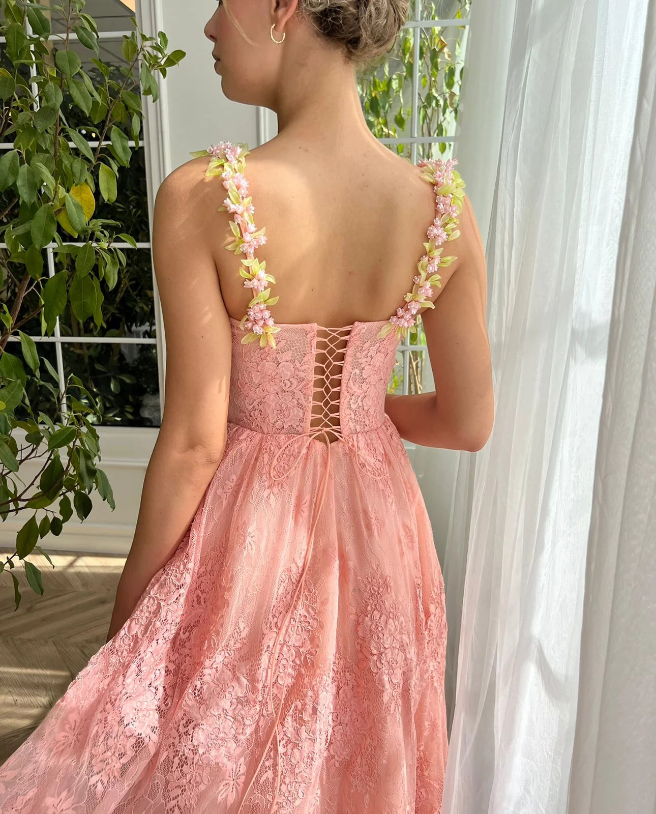 Sweet Petunia Midi Dress - Image 3