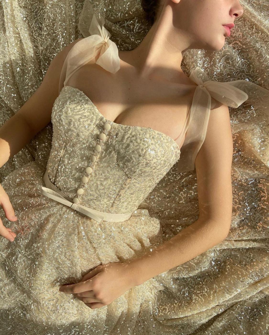 The Champagne Diamonds Dress - Image 3