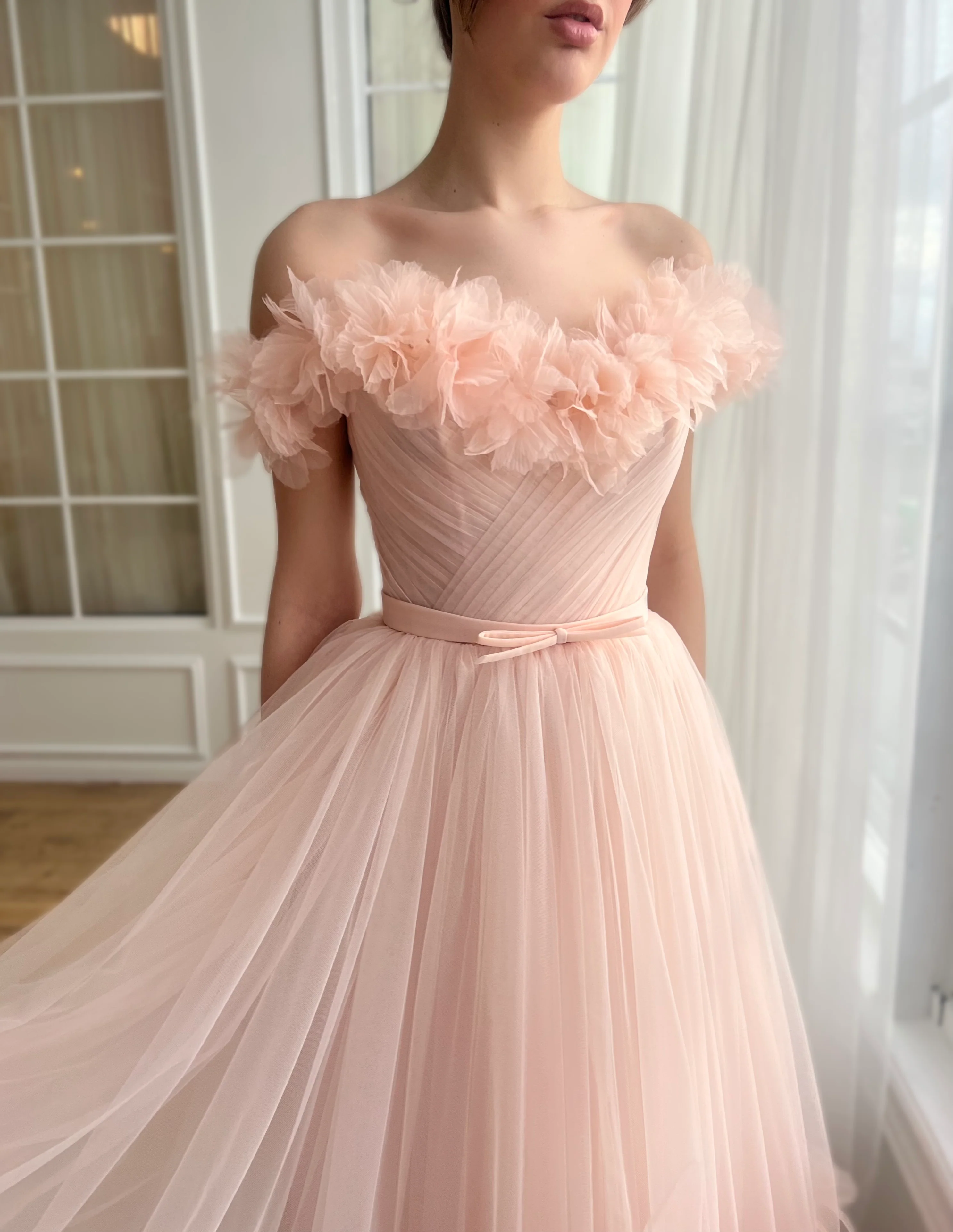 Tiffany Peach Dress - Image 4
