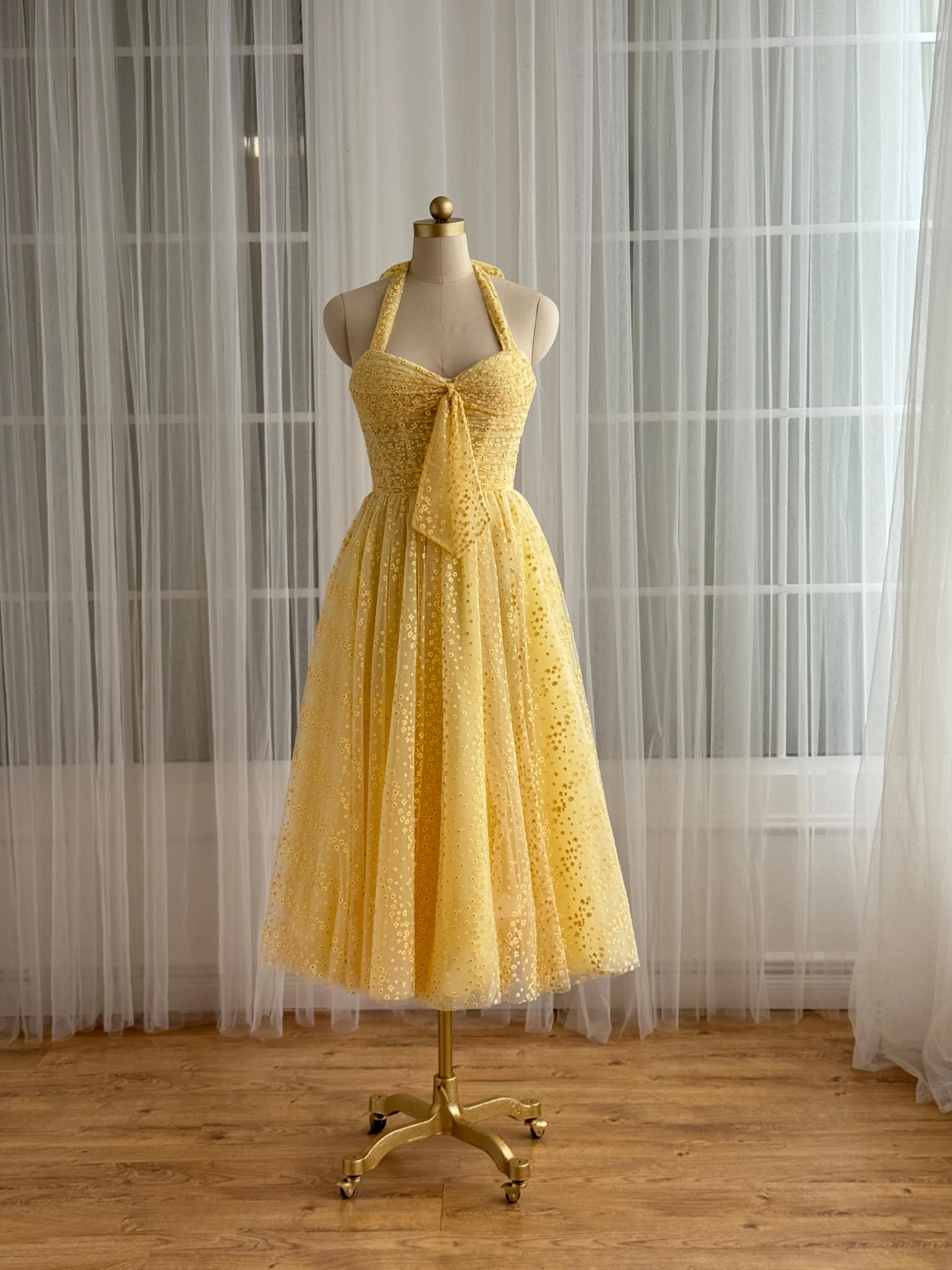 Twinkle Tie Midi Dress