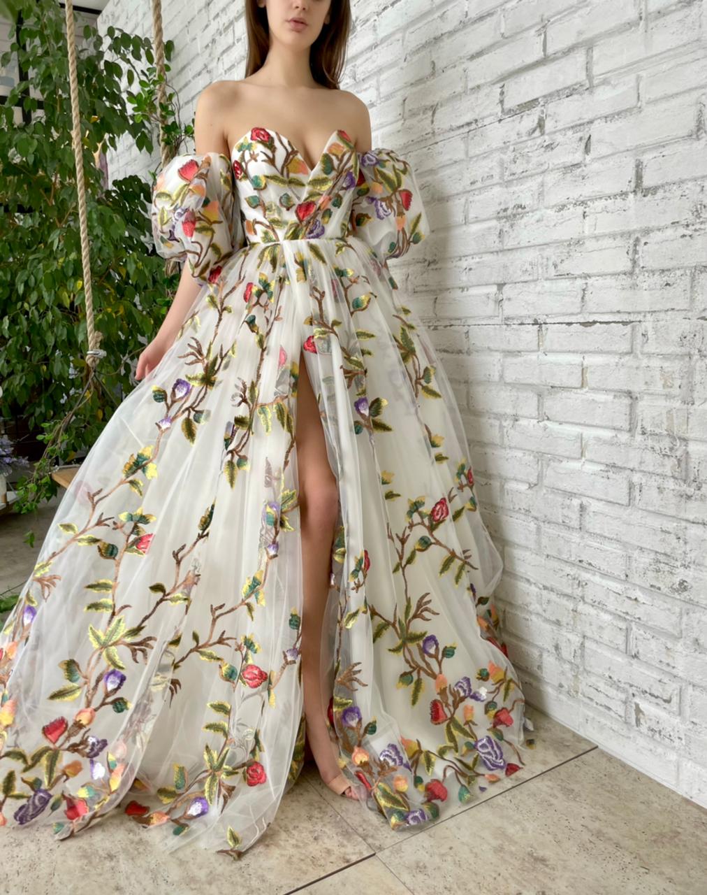 Vineyard Garden Gown - Image 5