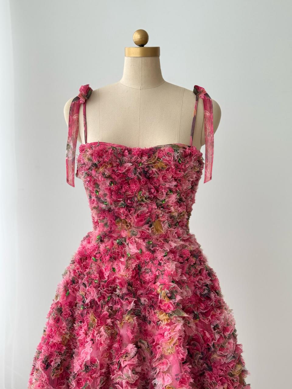 Wave of Roses Dress - Image 2