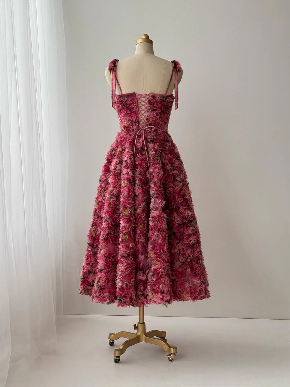 Wave of Roses Dress - Image 4