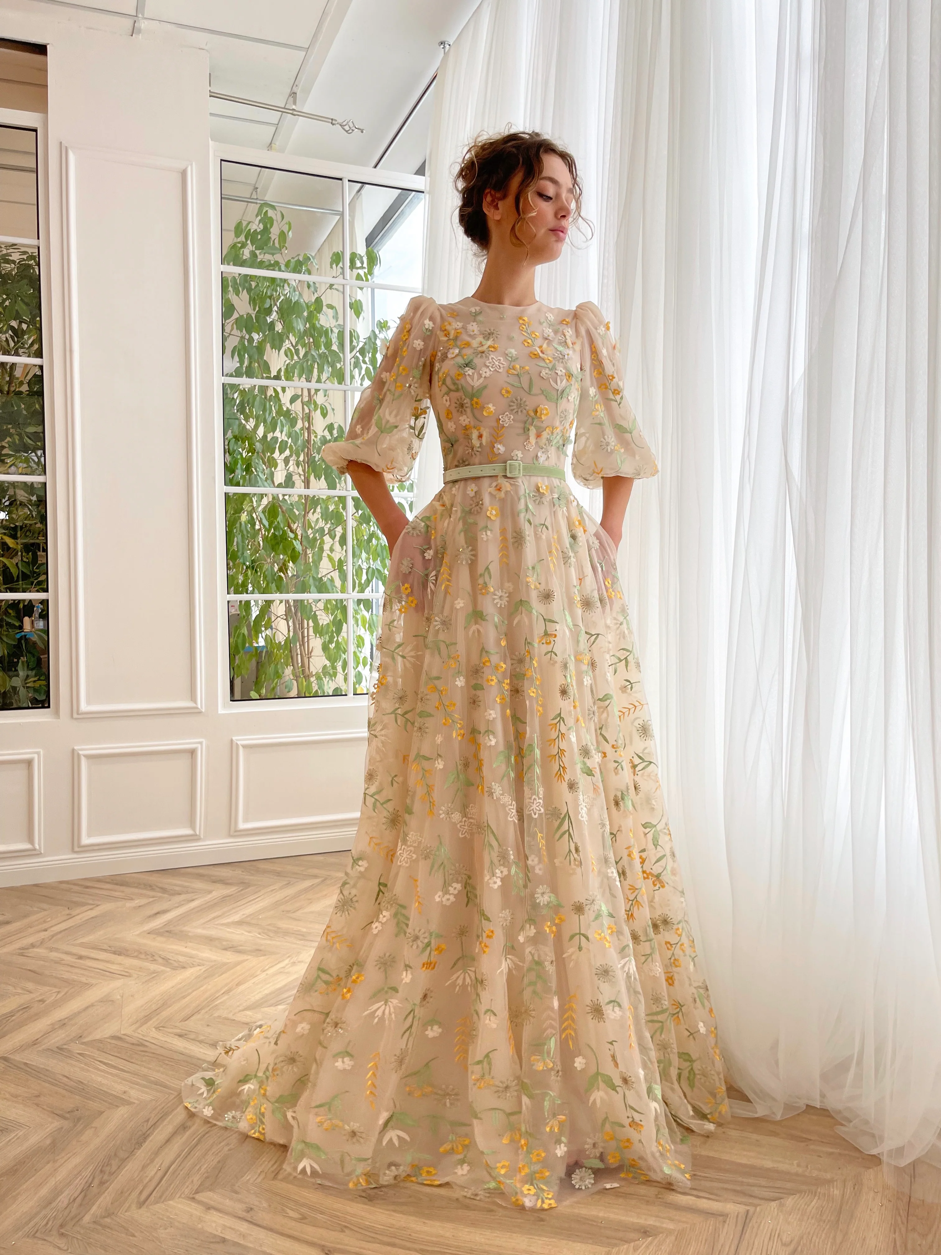 Whimsical Flora Gown - Image 2