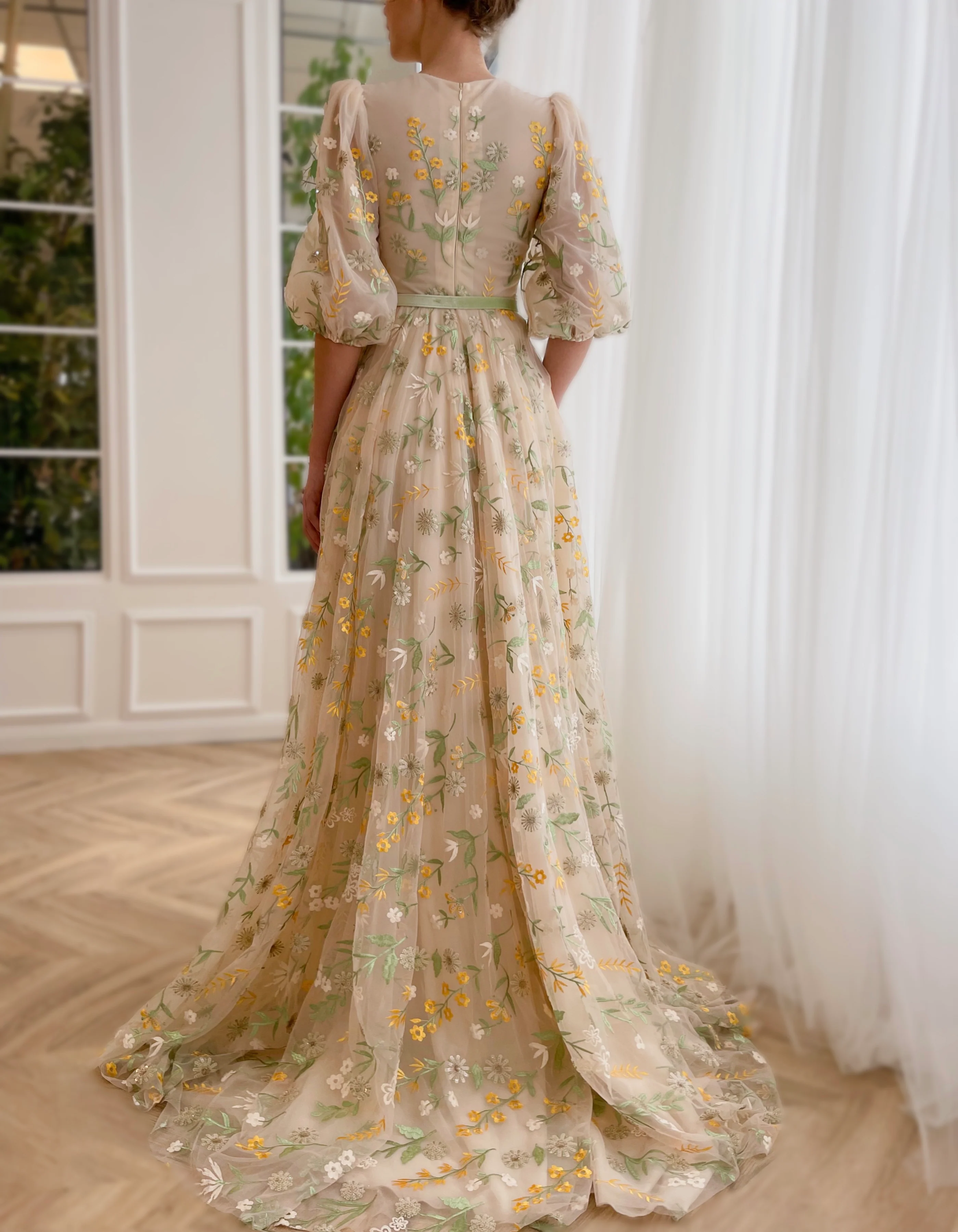 Whimsical Flora Gown - Image 3