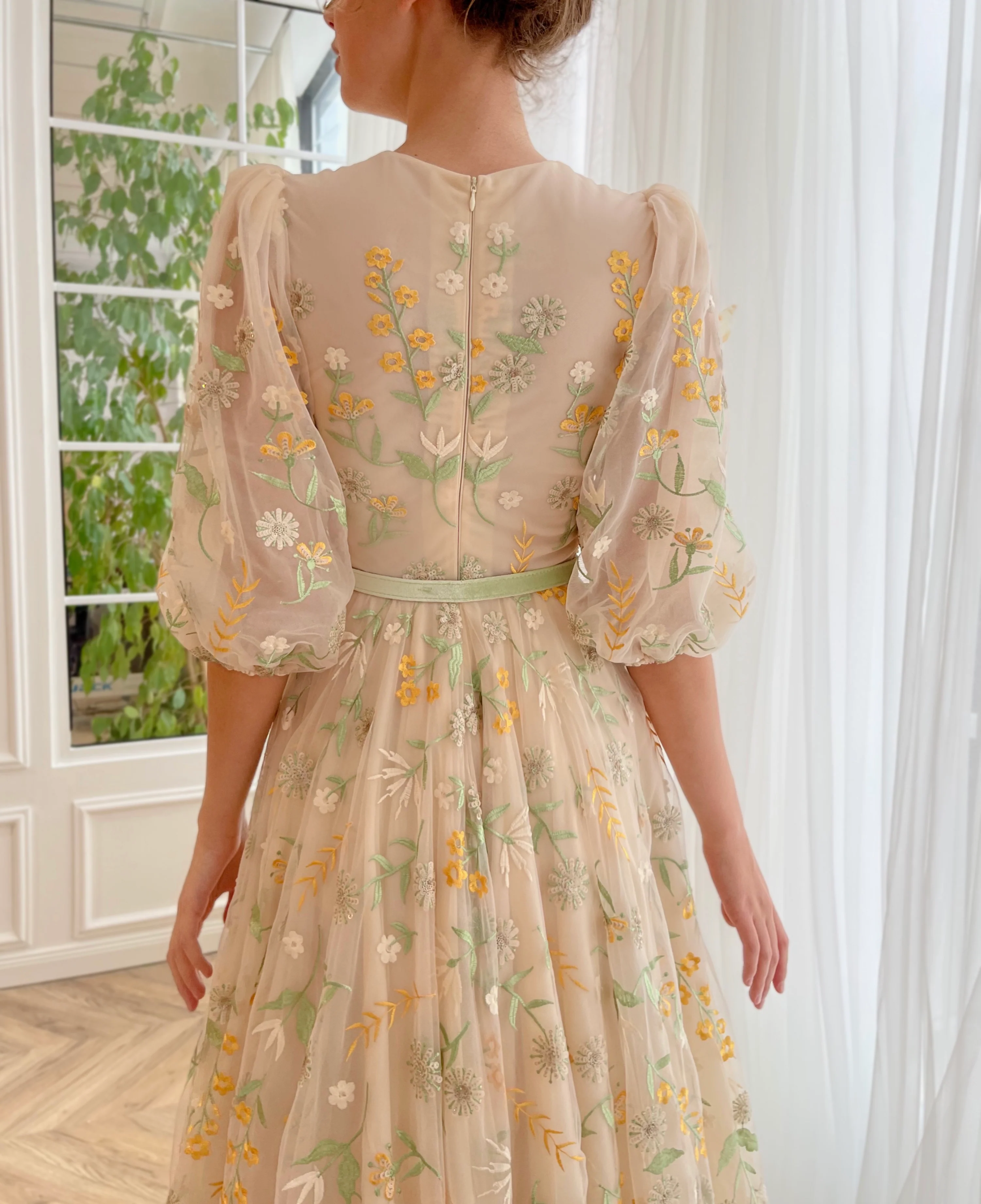 Whimsical Flora Gown - Image 4