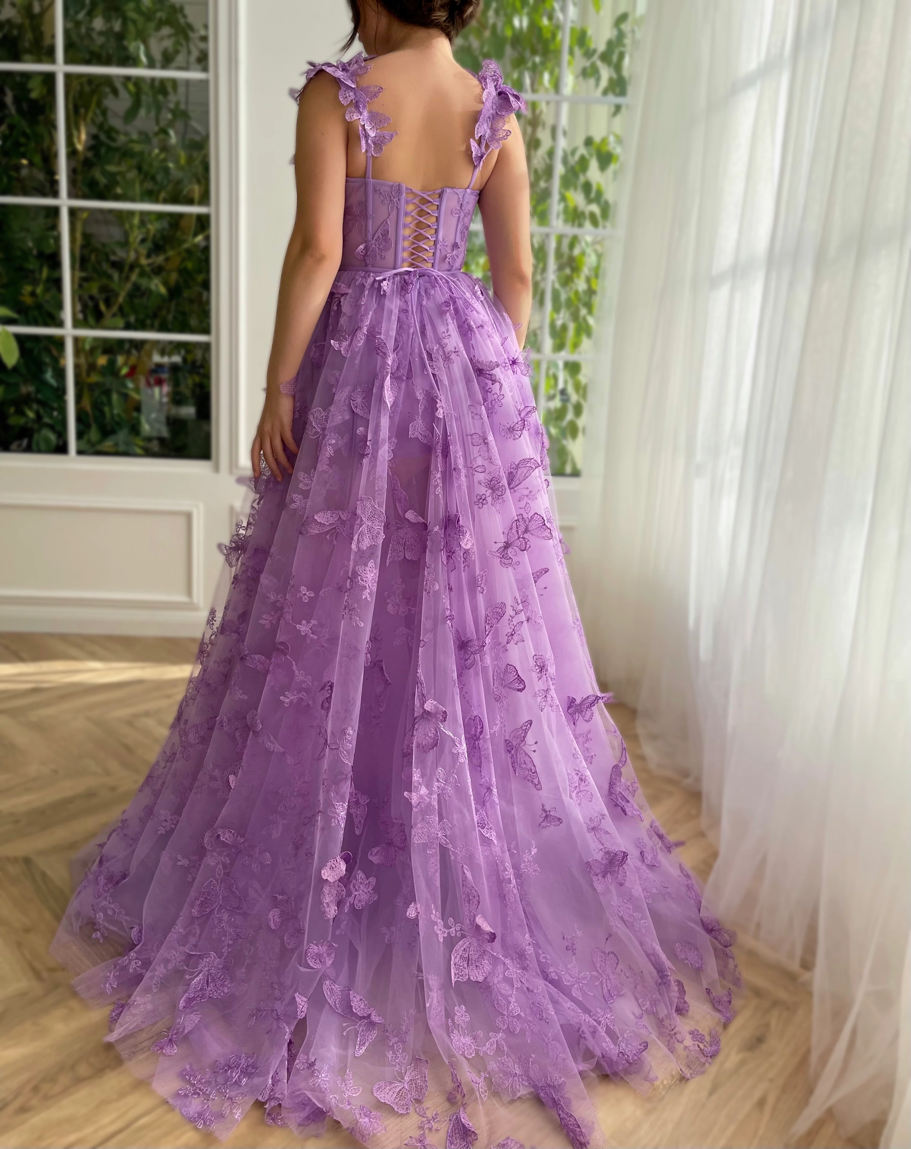 Whimsical Flutter Gown - Image 7