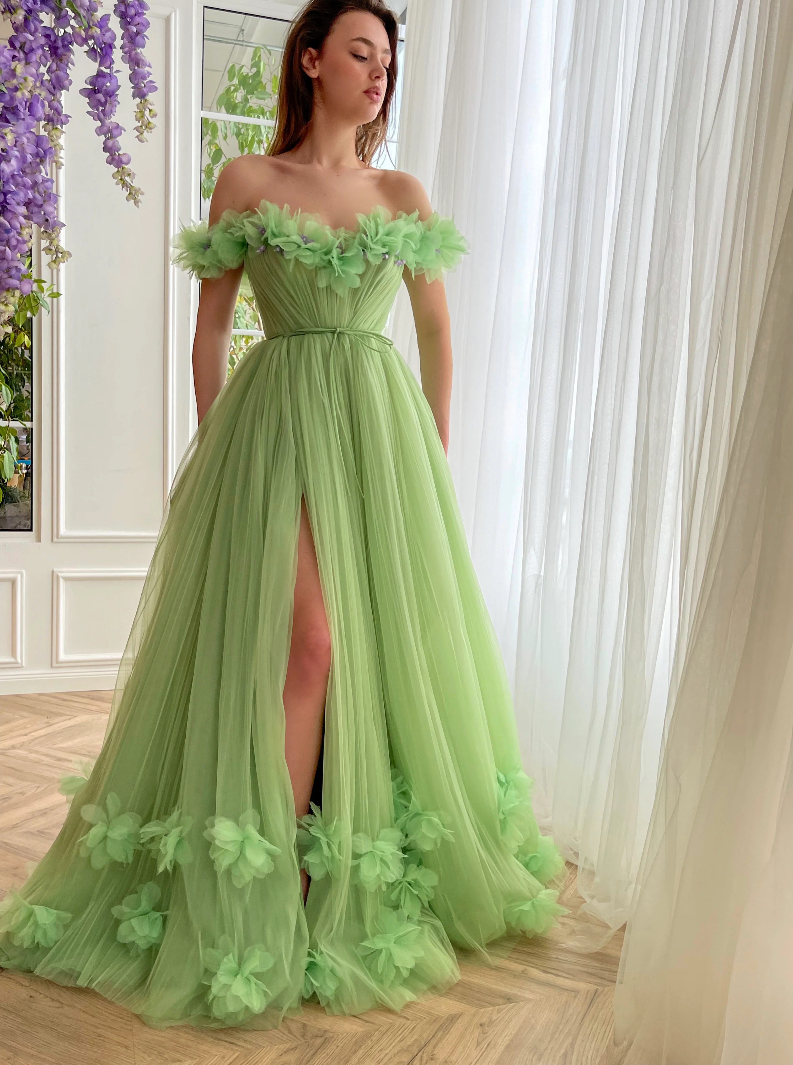 Willow Breeze Tulle Gown - Image 5